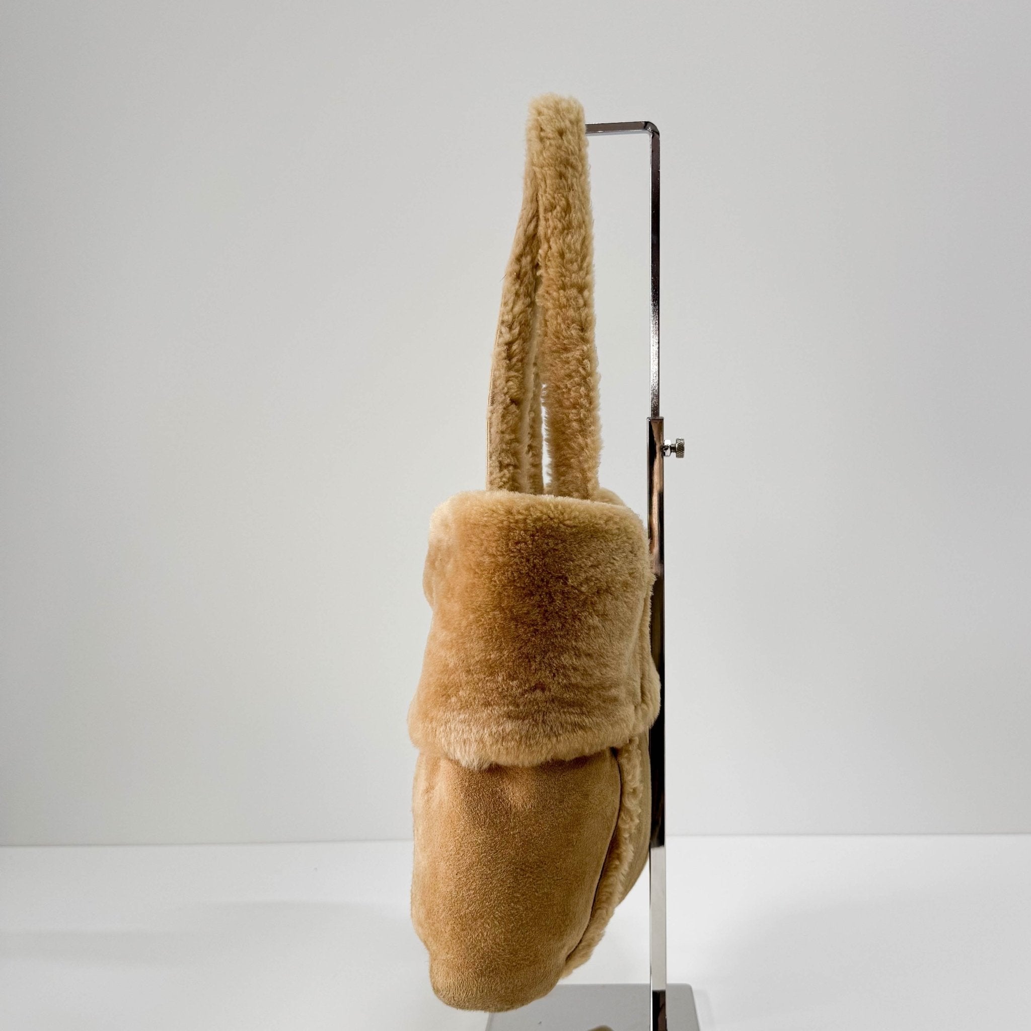 LOEWE Sheep Fur Top Handle Shoulder Bag, in , Sold by HIVE PRELOVED - Shoulder Bags, ,