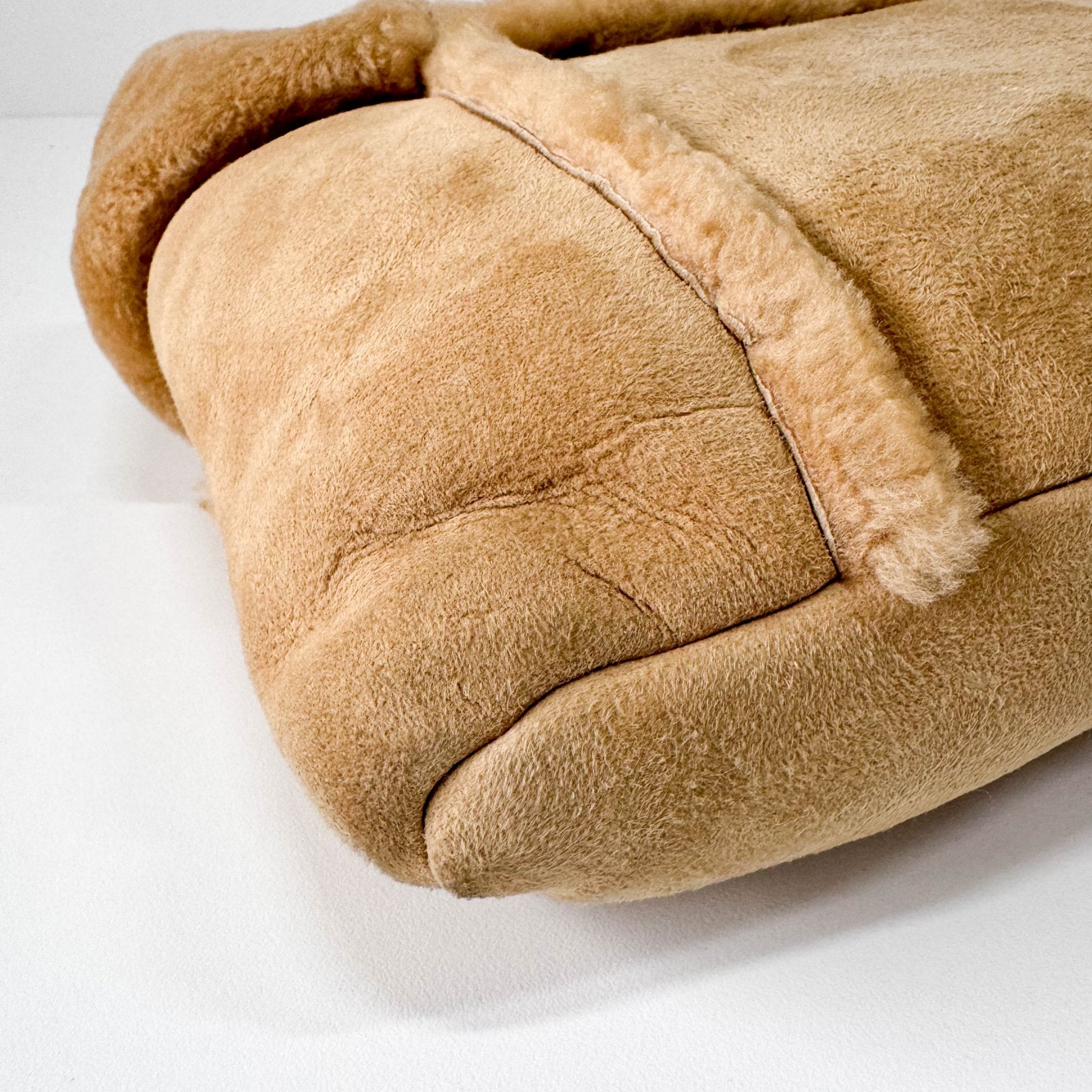 LOEWE Sheep Fur Top Handle Shoulder Bag, in , Sold by HIVE PRELOVED - Shoulder Bags, ,