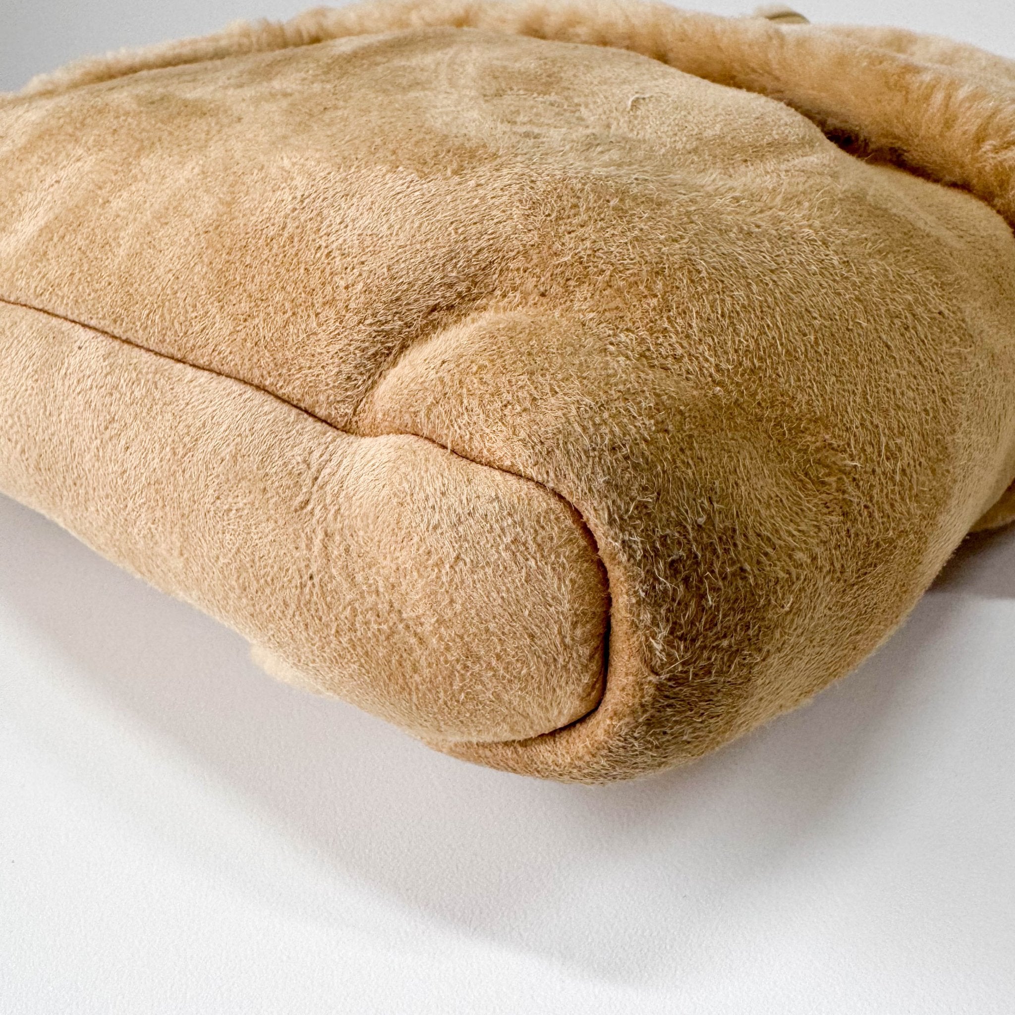 LOEWE Sheep Fur Top Handle Shoulder Bag, in , Sold by HIVE PRELOVED - Shoulder Bags, ,