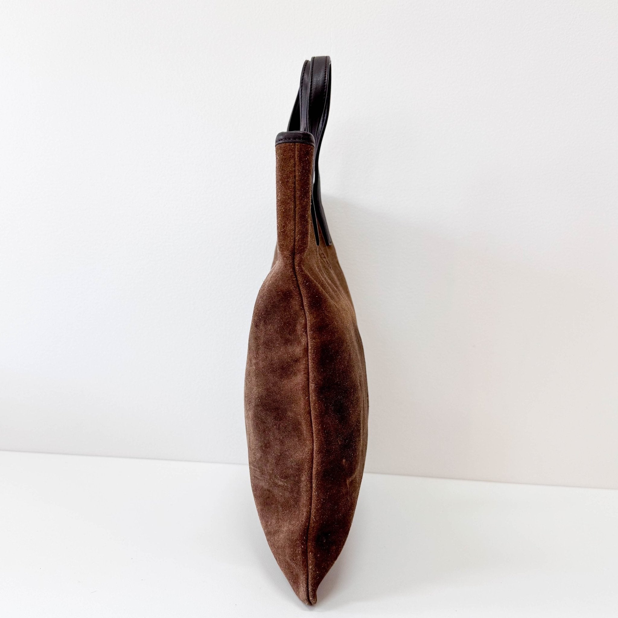 LOEWE Suede Brown Tote Handbag, in , Sold by HIVE PRELOVED - Handle Bags, ,