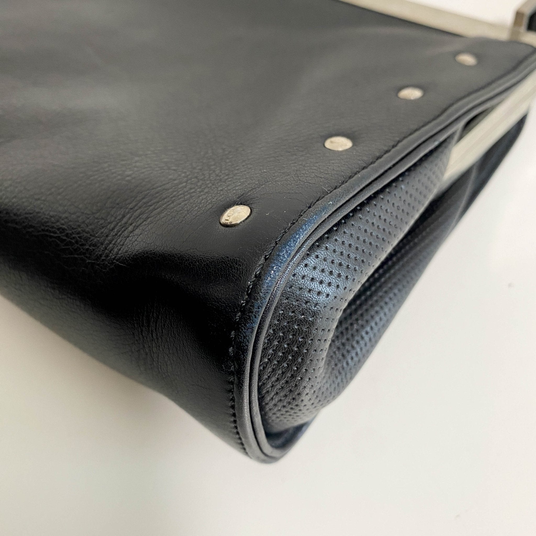 LOEWE Vintage Black Leather Shoulder Bag, in , Sold by HIVE PRELOVED - Shoulder Bags, ,