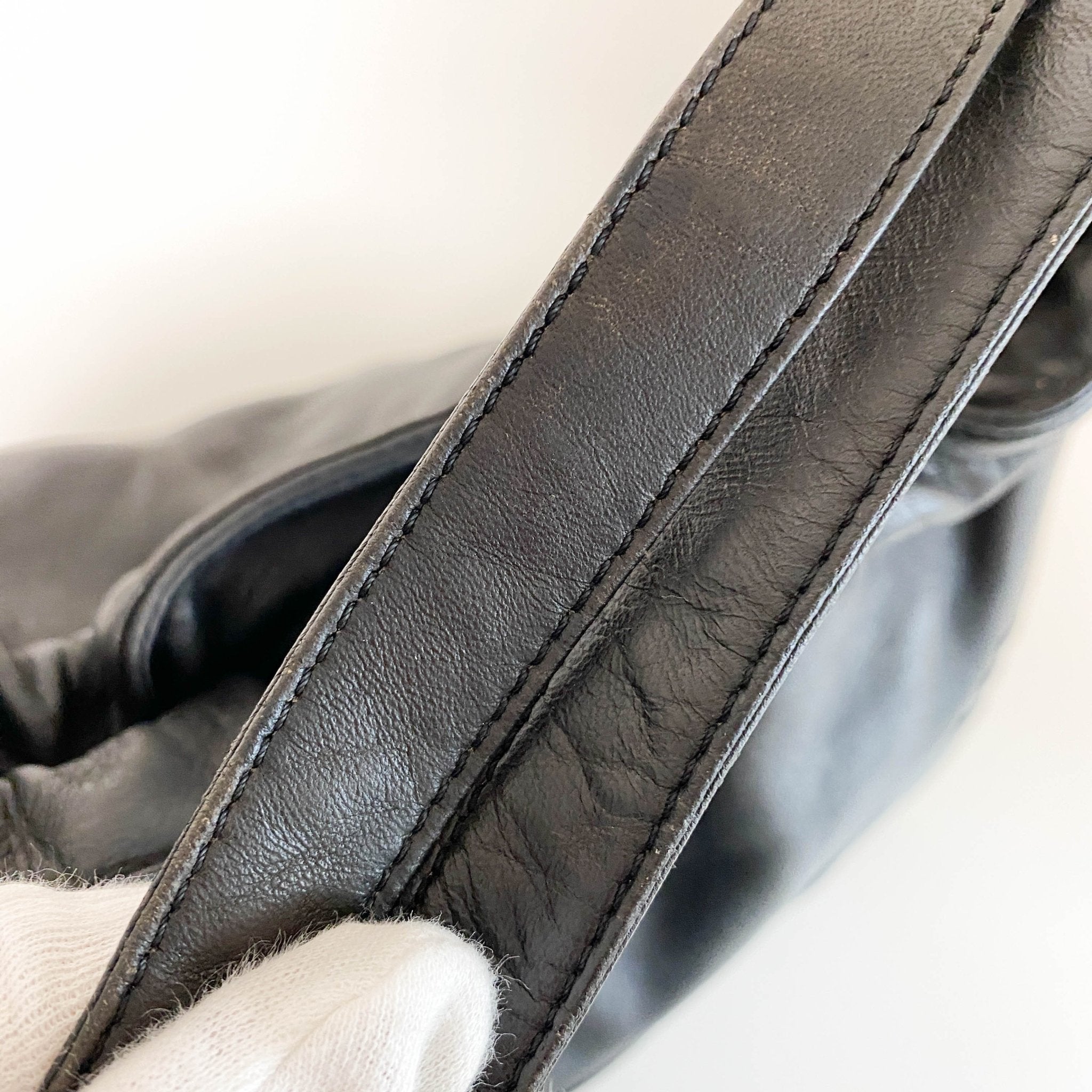 LOEWE Vintage Black Nappa Leather Shoulder Bag, in , Sold by HIVE PRELOVED - Shoulder Bags, ,