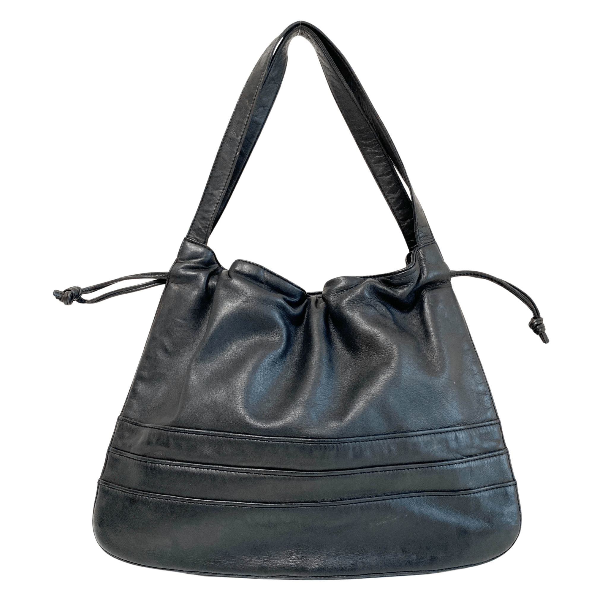 LOEWE Vintage Black Nappa Leather Shoulder Bag, in , Sold by HIVE PRELOVED - Shoulder Bags, ,