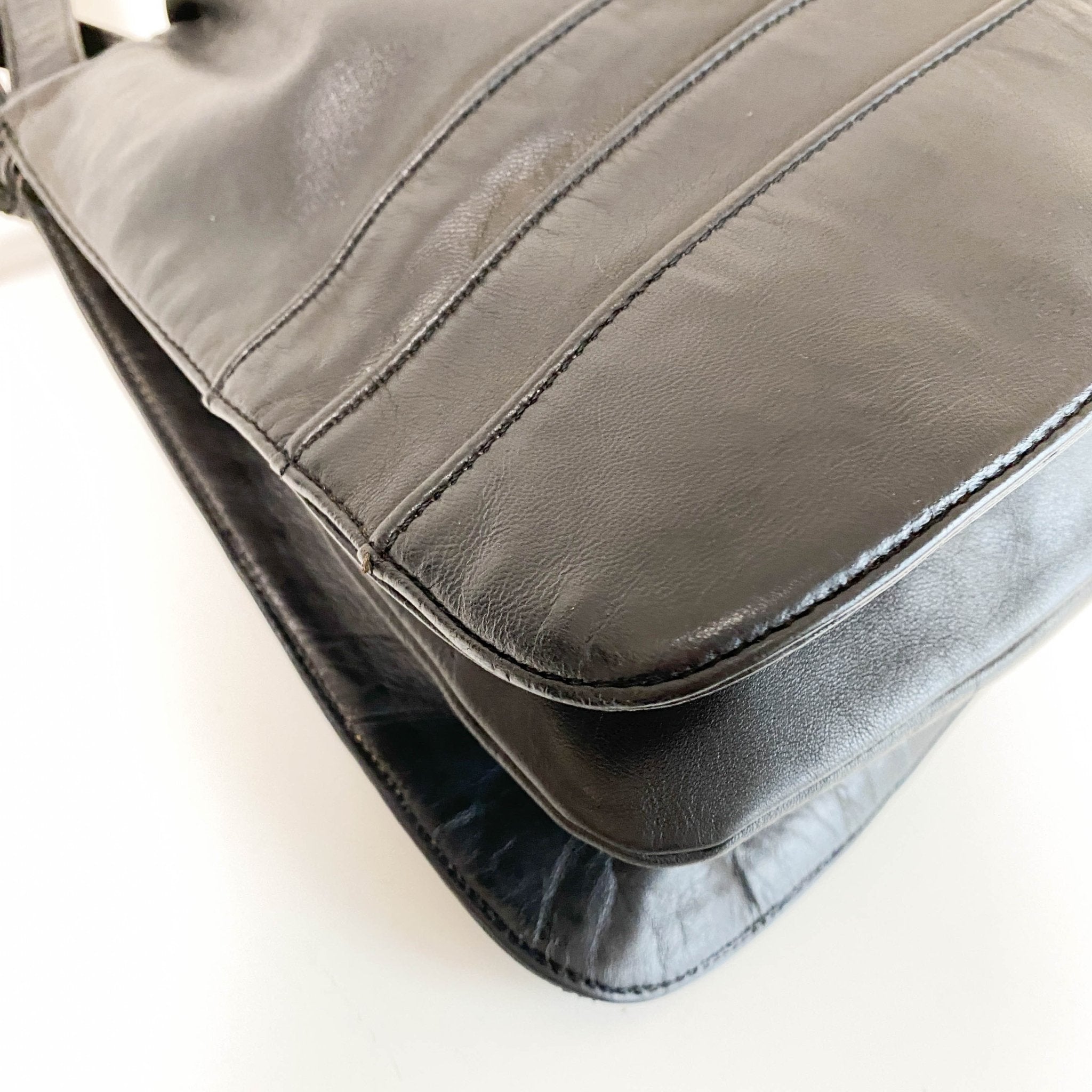 LOEWE Vintage Black Nappa Leather Shoulder Bag, in , Sold by HIVE PRELOVED - Shoulder Bags, ,