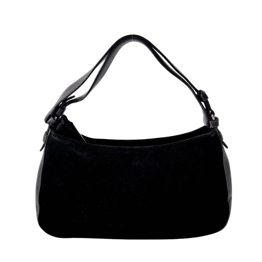 LOEWE Vintage Black Suede Shoulder Bag, in , Sold by HIVE PRELOVED - Shoulder Bags, ,