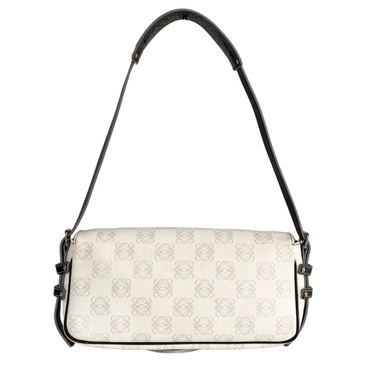 LOEWE Vintage Loewe Anagram White Shoulder Bag, in , Sold by HIVE PRELOVED - Shoulder Bags, ,