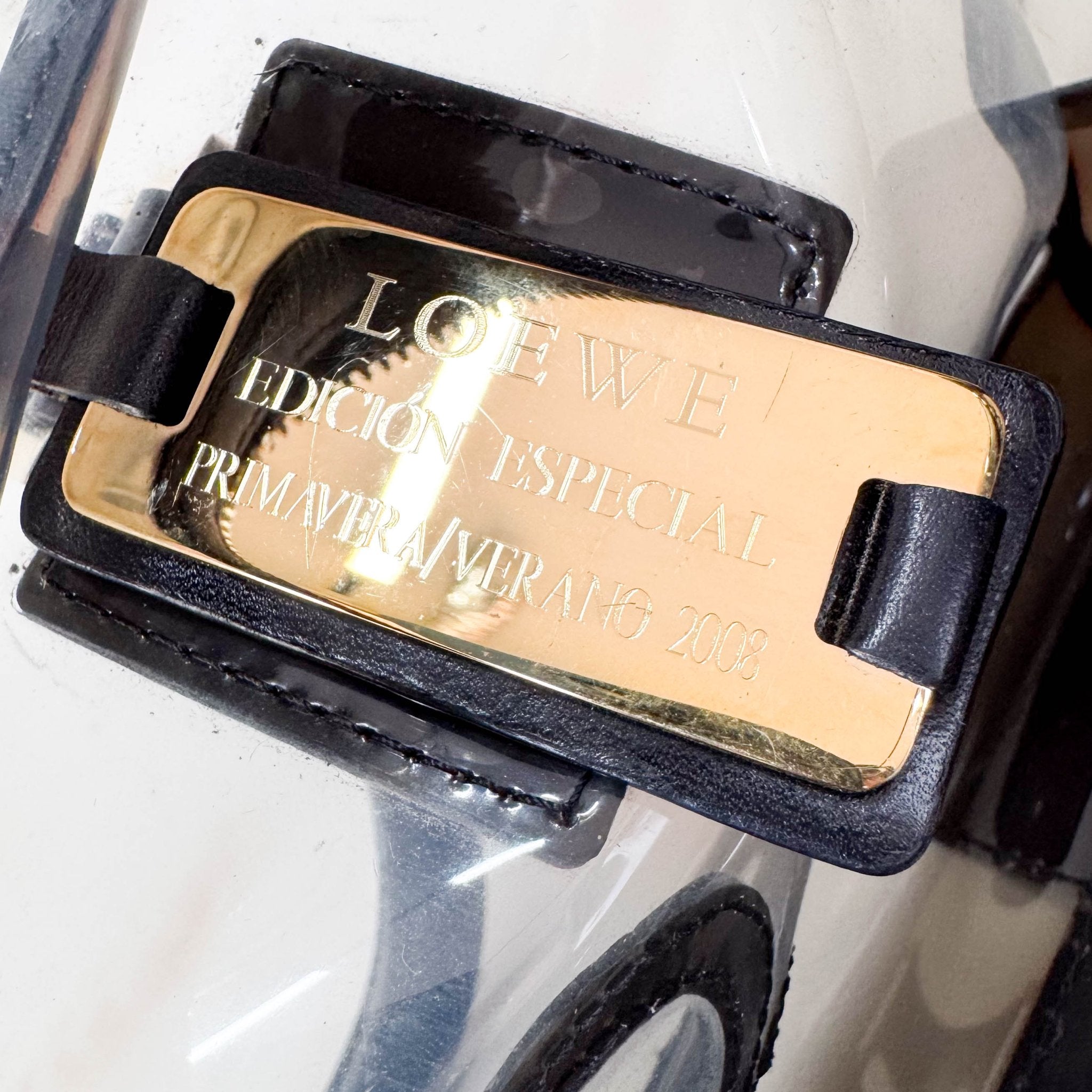 LOEWE Vinyl Black Amazona Bag, in , Sold by HIVE PRELOVED - Handle Bags, ,