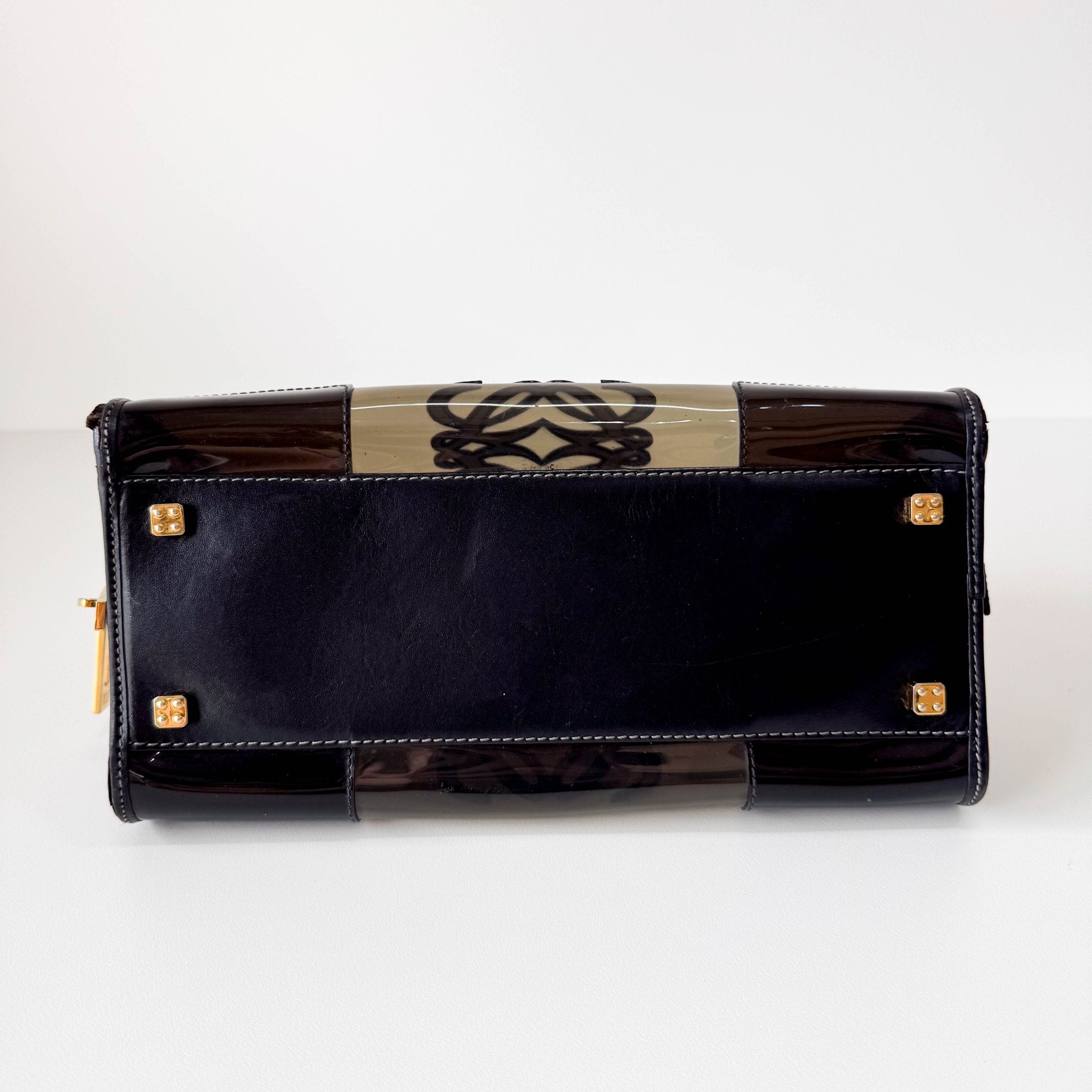 LOEWE Vinyl Black Amazona Bag, in , Sold by HIVE PRELOVED - Handle Bags, ,