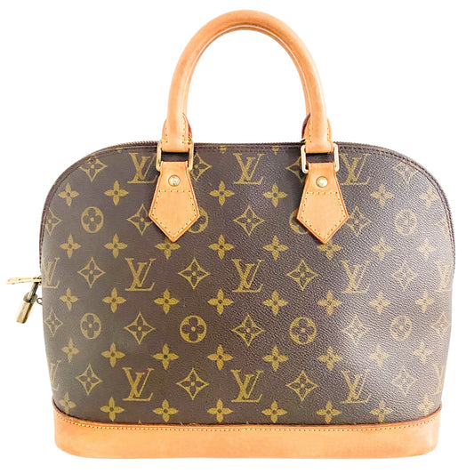 LOUIS VUITTON Alma MM, Leather (unspecified) in Brown, Sold by HIVE PRELOVED - Handle Bags, ,
