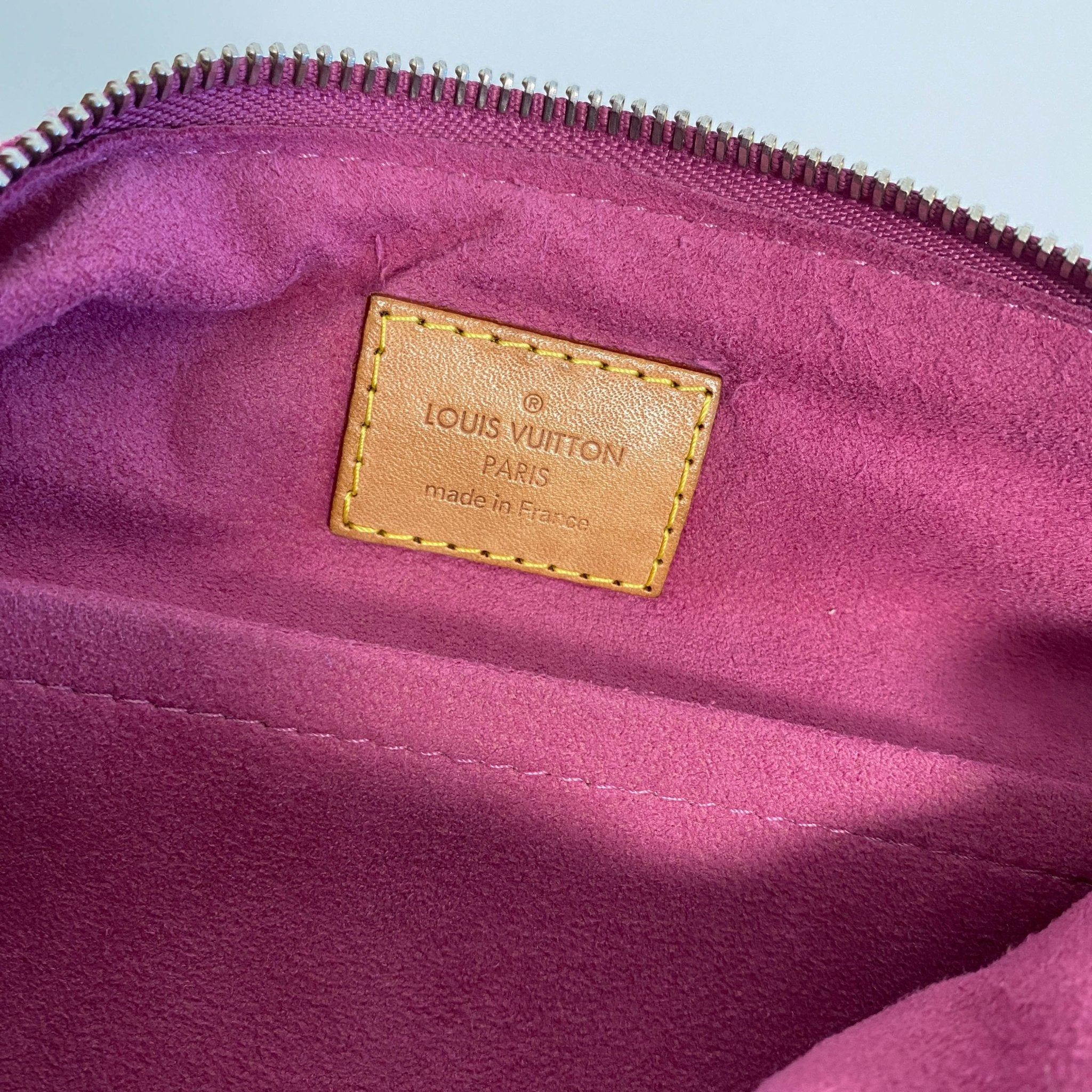 LOUIS VUITTON Baggy PM Monogram Pink Denim Shoulder Bag, in , Sold by HIVE PRELOVED - Shoulder Bags, ,