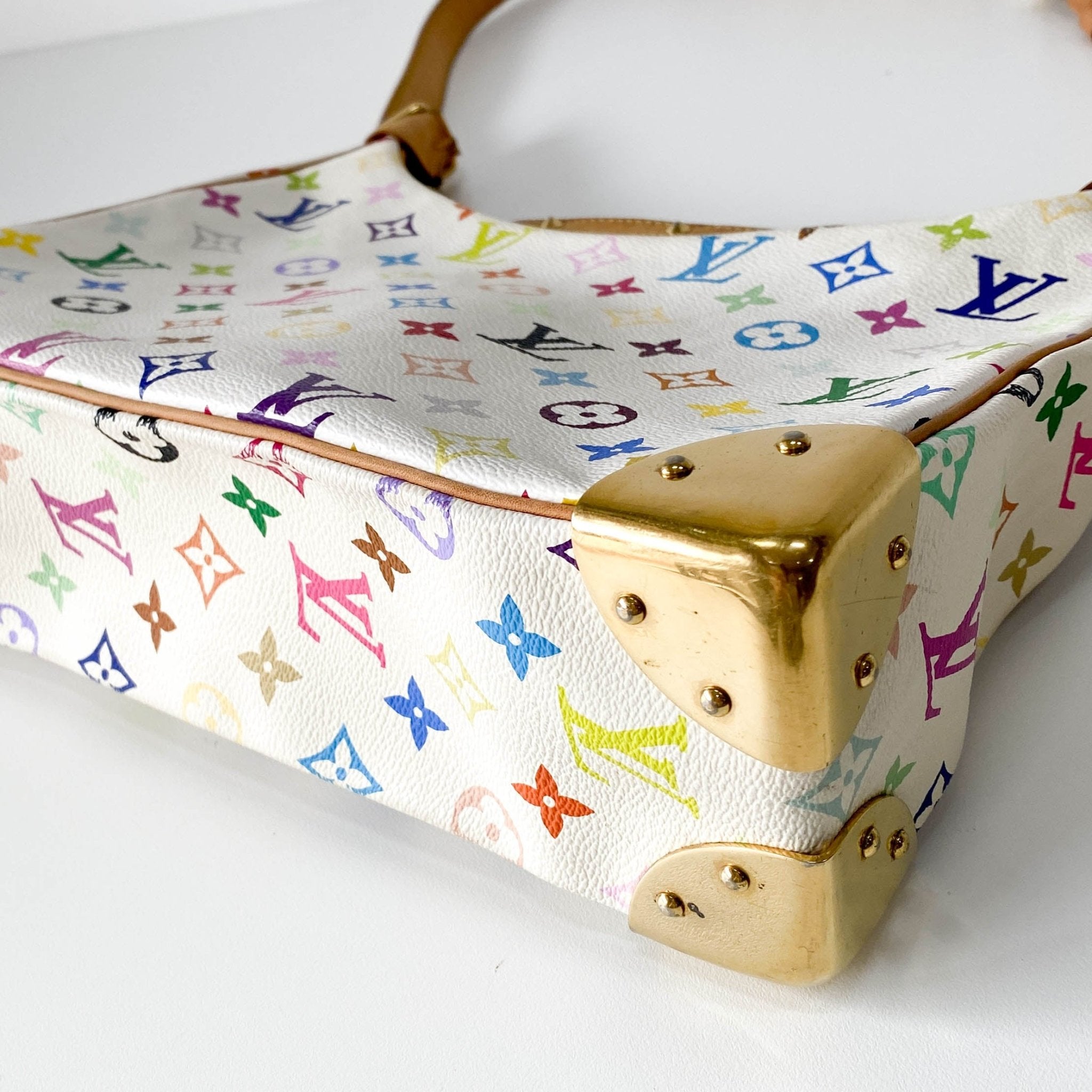 LOUIS VUITTON Boulogne Multicolour Monogram Shoulder Bag by Takashi Murakami, in , Sold by HIVE PRELOVED - Crossbody bags, ,