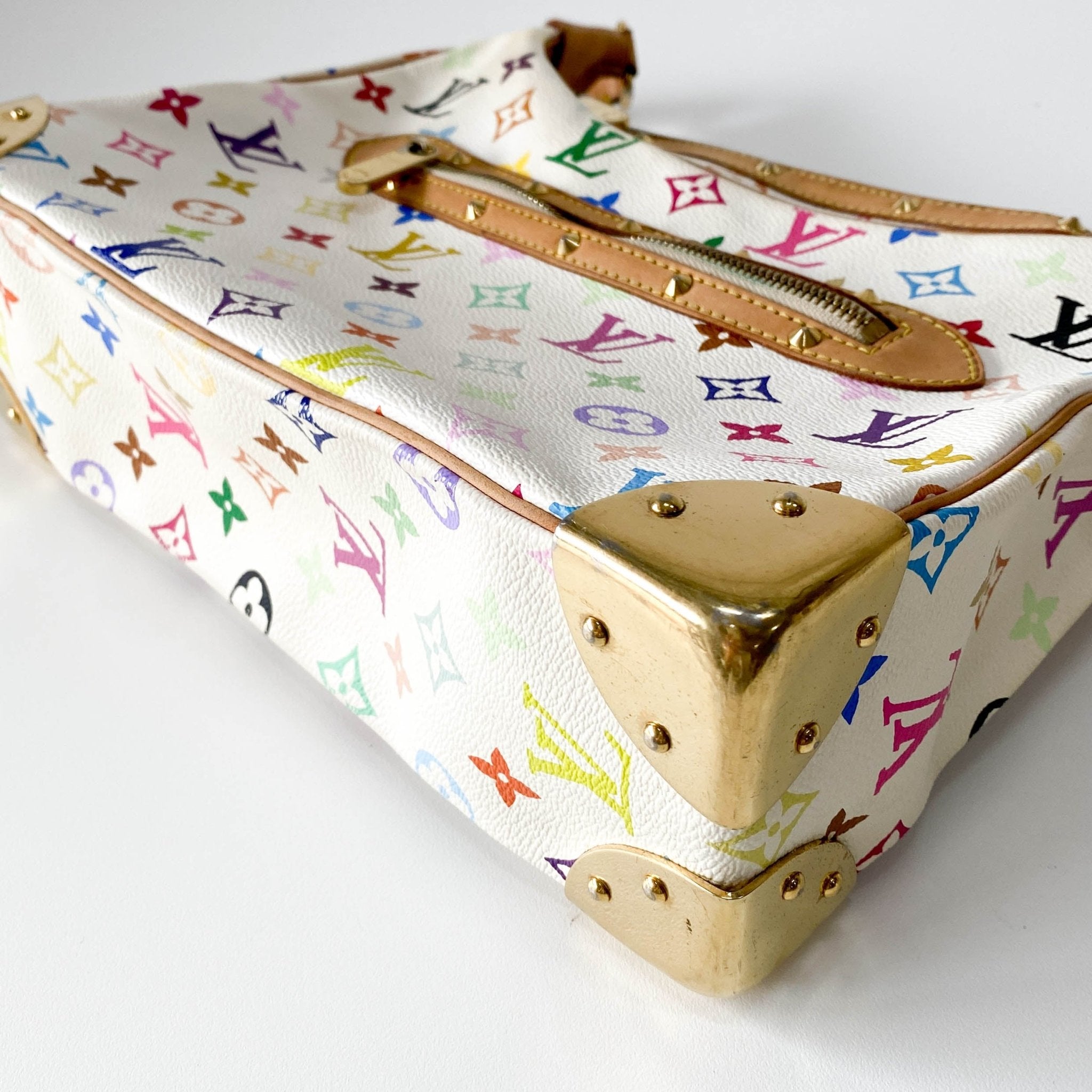 LOUIS VUITTON Boulogne Multicolour Monogram Shoulder Bag by Takashi Murakami, in , Sold by HIVE PRELOVED - Crossbody bags, ,