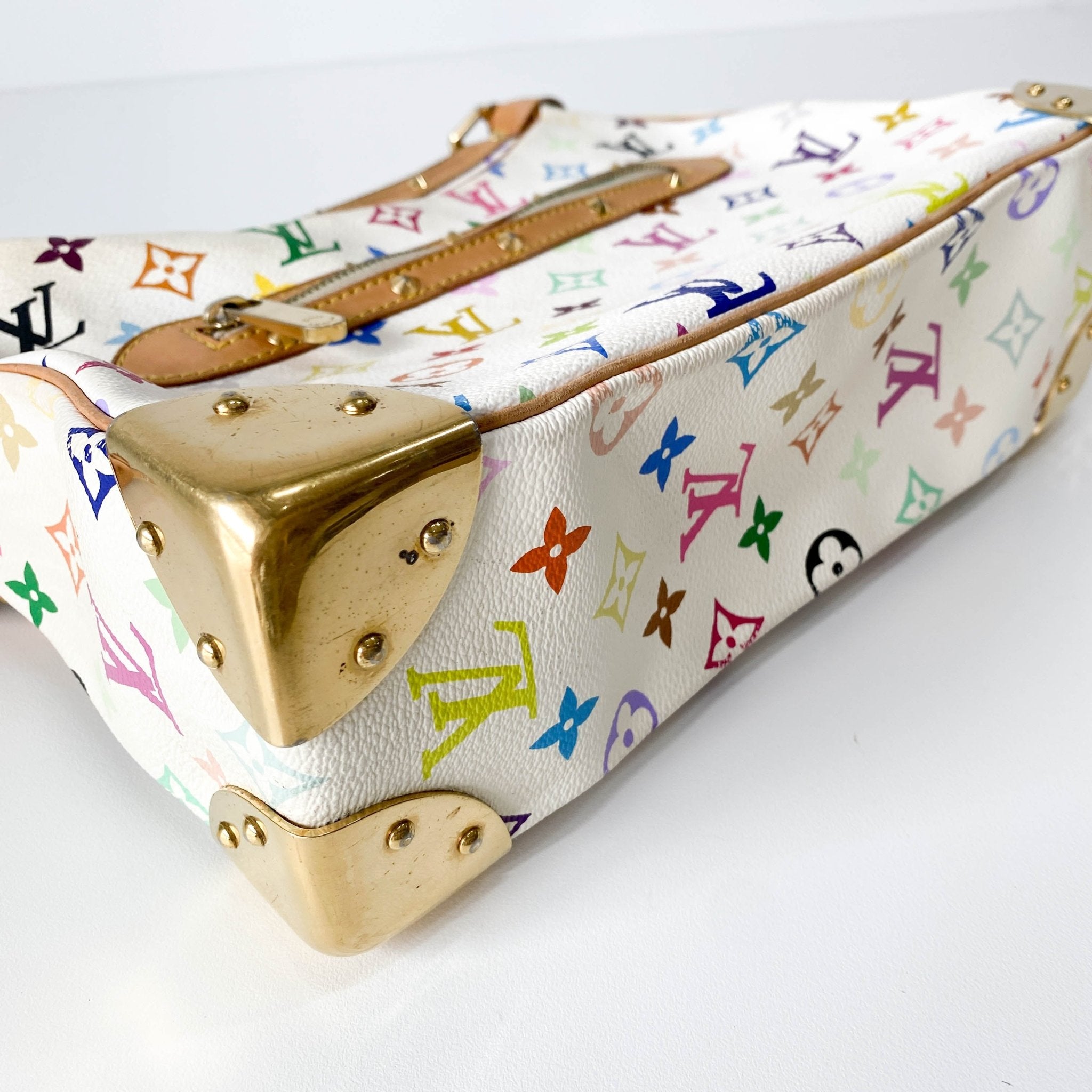 LOUIS VUITTON Boulogne Multicolour Monogram Shoulder Bag by Takashi Murakami, in , Sold by HIVE PRELOVED - Crossbody bags, ,