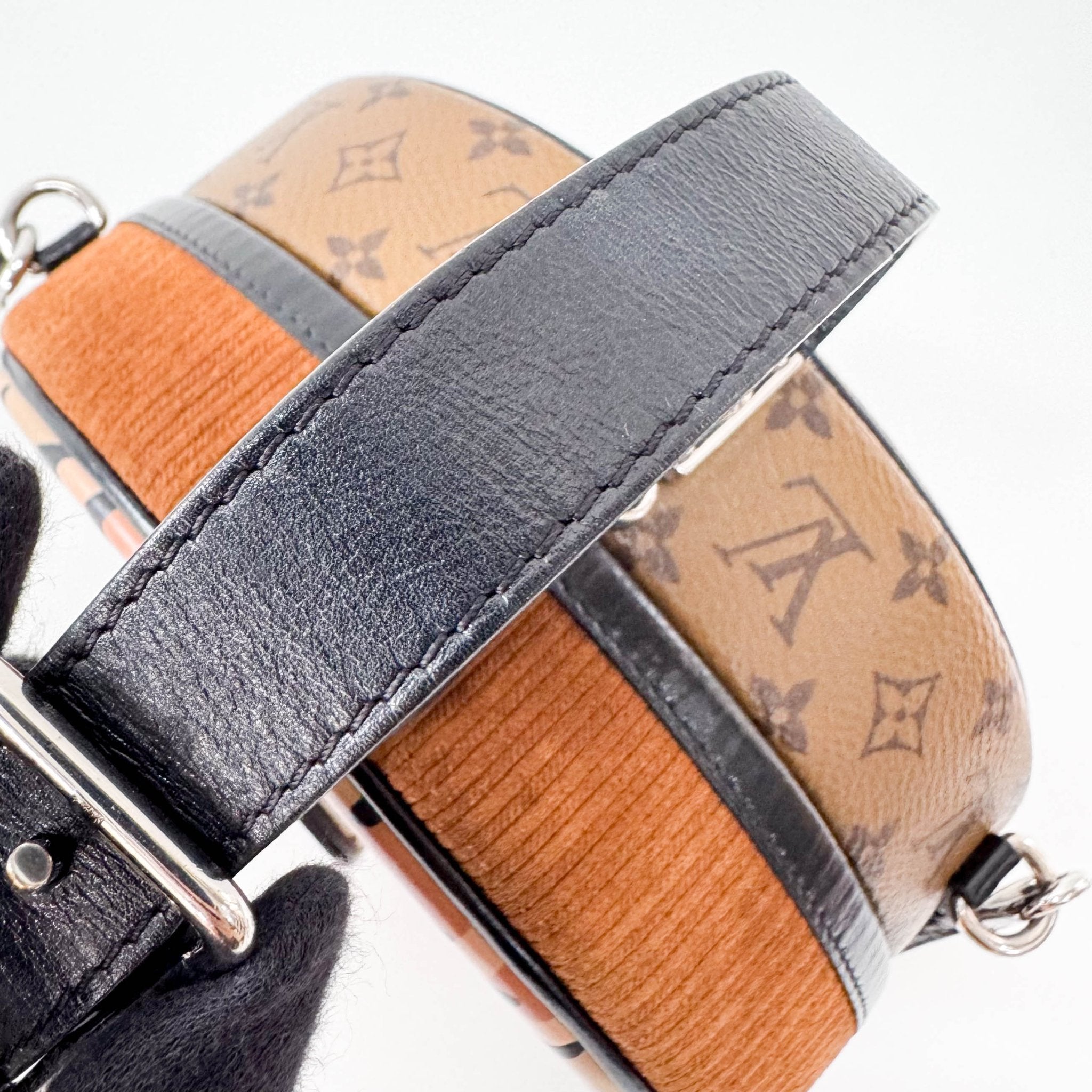 LOUIS VUITTON Brown Mini Monogram & Leopard Print LV Shoulder Bag, in , Sold by HIVE PRELOVED - Shoulder Bags, ,