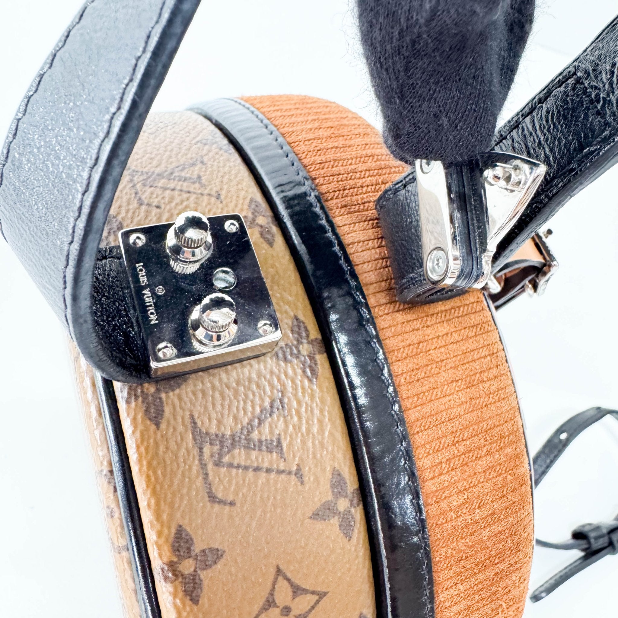 LOUIS VUITTON Brown Mini Monogram & Leopard Print LV Shoulder Bag, in , Sold by HIVE PRELOVED - Shoulder Bags, ,