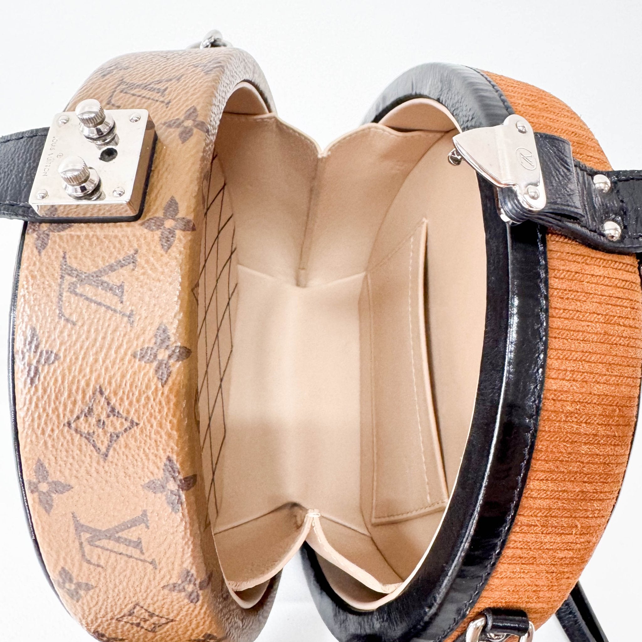 LOUIS VUITTON Brown Mini Monogram & Leopard Print LV Shoulder Bag, in , Sold by HIVE PRELOVED - Shoulder Bags, ,