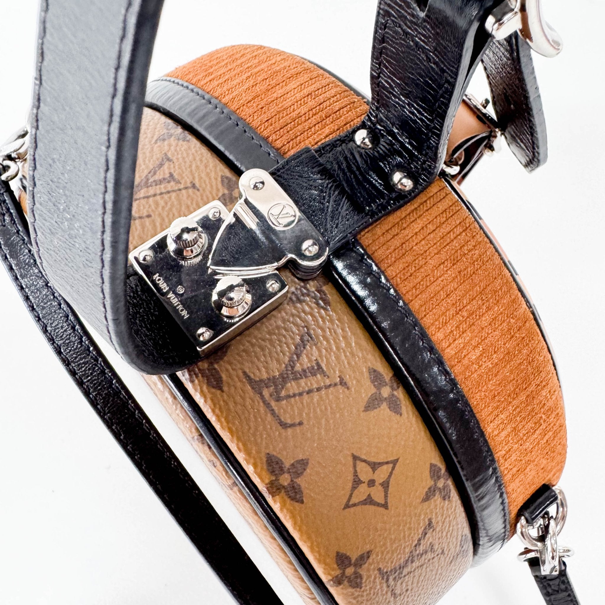 LOUIS VUITTON Brown Mini Monogram & Leopard Print LV Shoulder Bag, in , Sold by HIVE PRELOVED - Shoulder Bags, ,