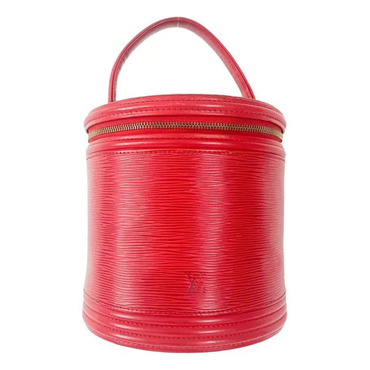 LOUIS VUITTON Cannes Bag, Leather (unspecified) in Red, Sold by HIVE PRELOVED - Handle Bags, ,