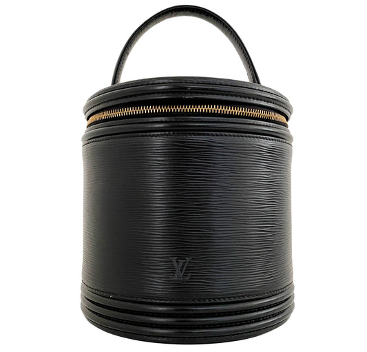 LOUIS VUITTON Cannes Bag, Leather (unspecified) in Black, Sold by HIVE PRELOVED - Handle Bags, ,