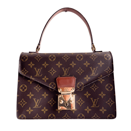 LOUIS VUITTON Concorde Monogram Canvas Top Handle Bag, in , Sold by HIVE PRELOVED - Handle Bags, ,
