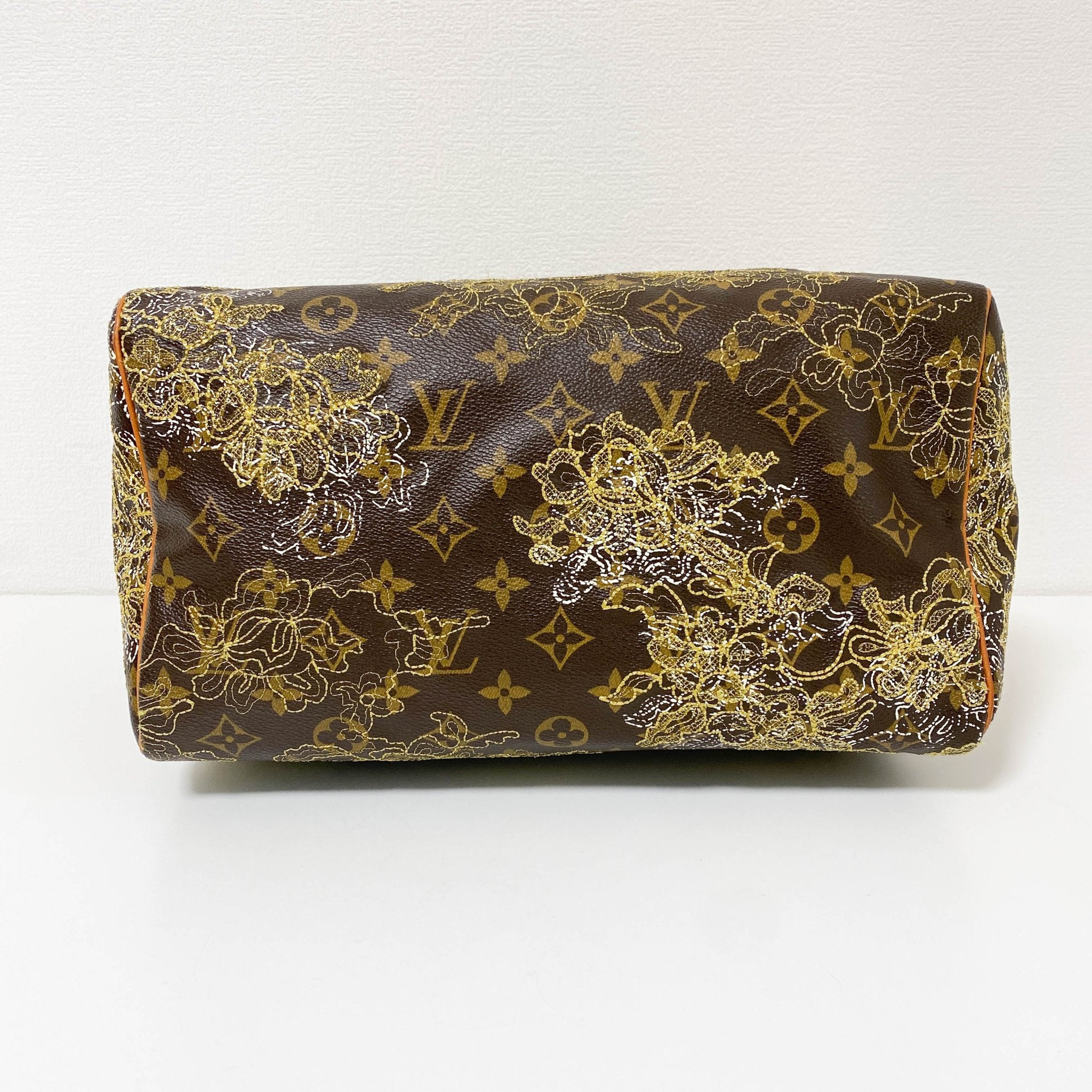 LOUIS VUITTON Dentelle Speedy 30 Monogram Canvas Satchel Bag Brown, in , Sold by HIVE PRELOVED - Handle Bags, ,
