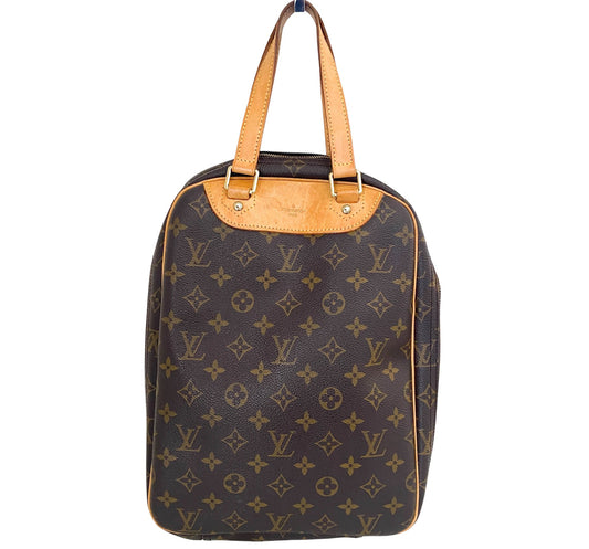 LOUIS VUITTON Excursion Handbag, Leather (unspecified) in Brown, Sold by HIVE PRELOVED - Handle Bags, ,