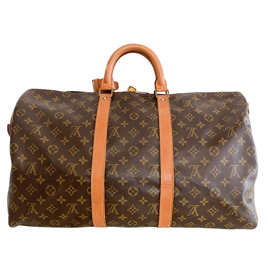 LOUIS VUITTON Keepall Bandoulière 50, in , Sold by HIVE PRELOVED - Travel bags, ,