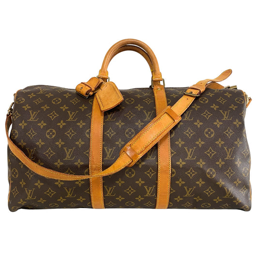 LOUIS VUITTON Keepall Bandoulière 50 Monogram, in , Sold by HIVE PRELOVED - Handle Bags, ,