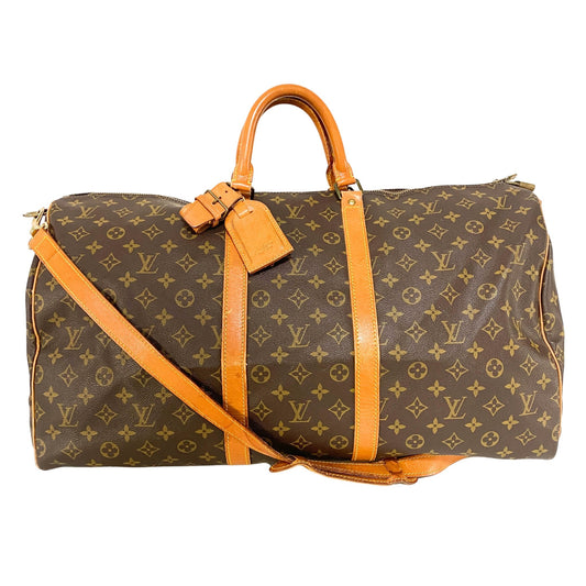LOUIS VUITTON Keepall Bandoulière 55, in , Sold by HIVE PRELOVED - Totes, ,