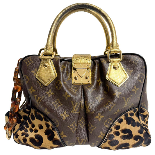 LOUIS VUITTON Limited Edition Monogram Leopard Adele Shoulder / Handbag in Sold by HIVE PRELOVED - Crossbody bag Handle Bag