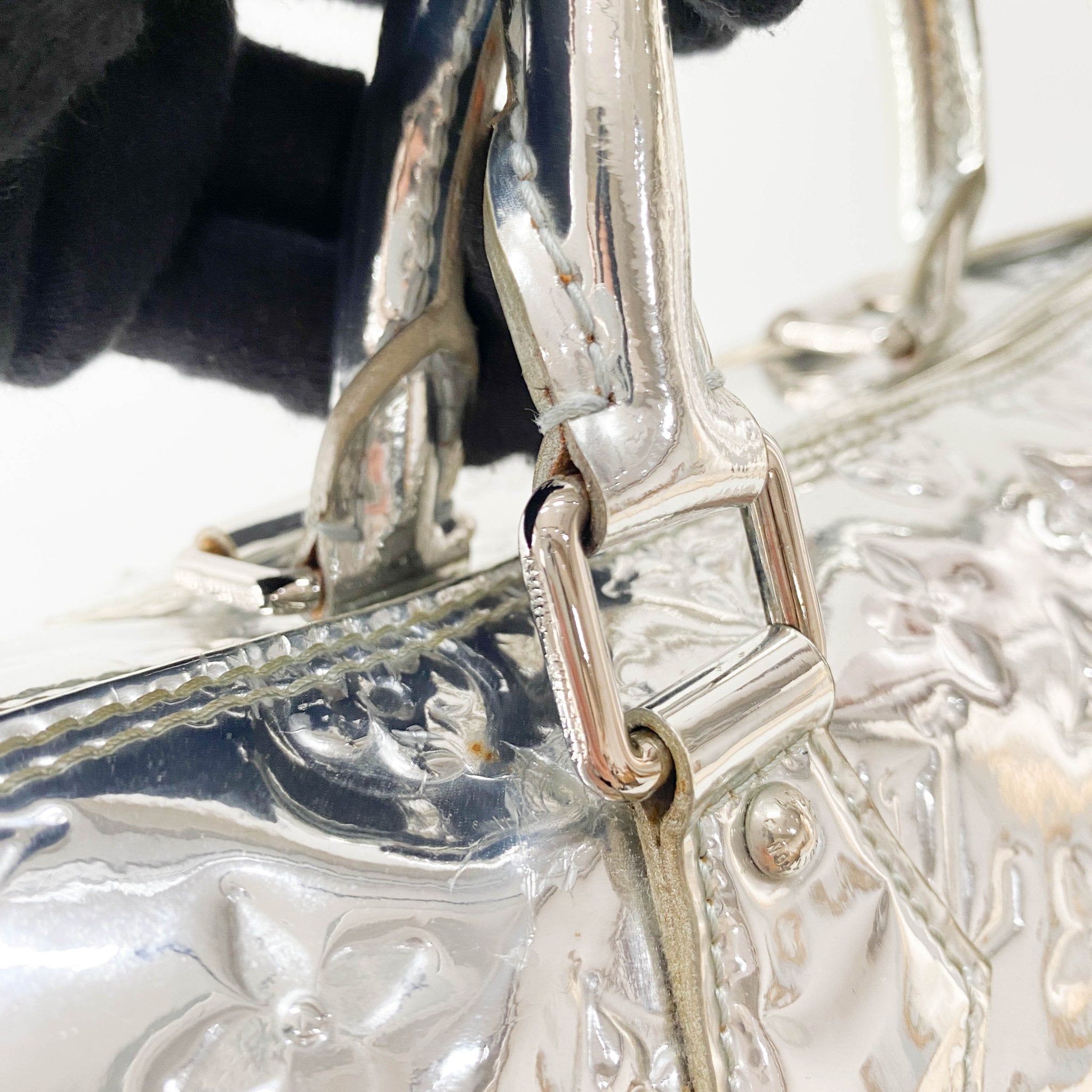 LOUIS VUITTON Louis Vuitton Silver Monogram Mirror Speedy, in , Sold by HIVE PRELOVED - Handle Bags, Shoulder Bags,