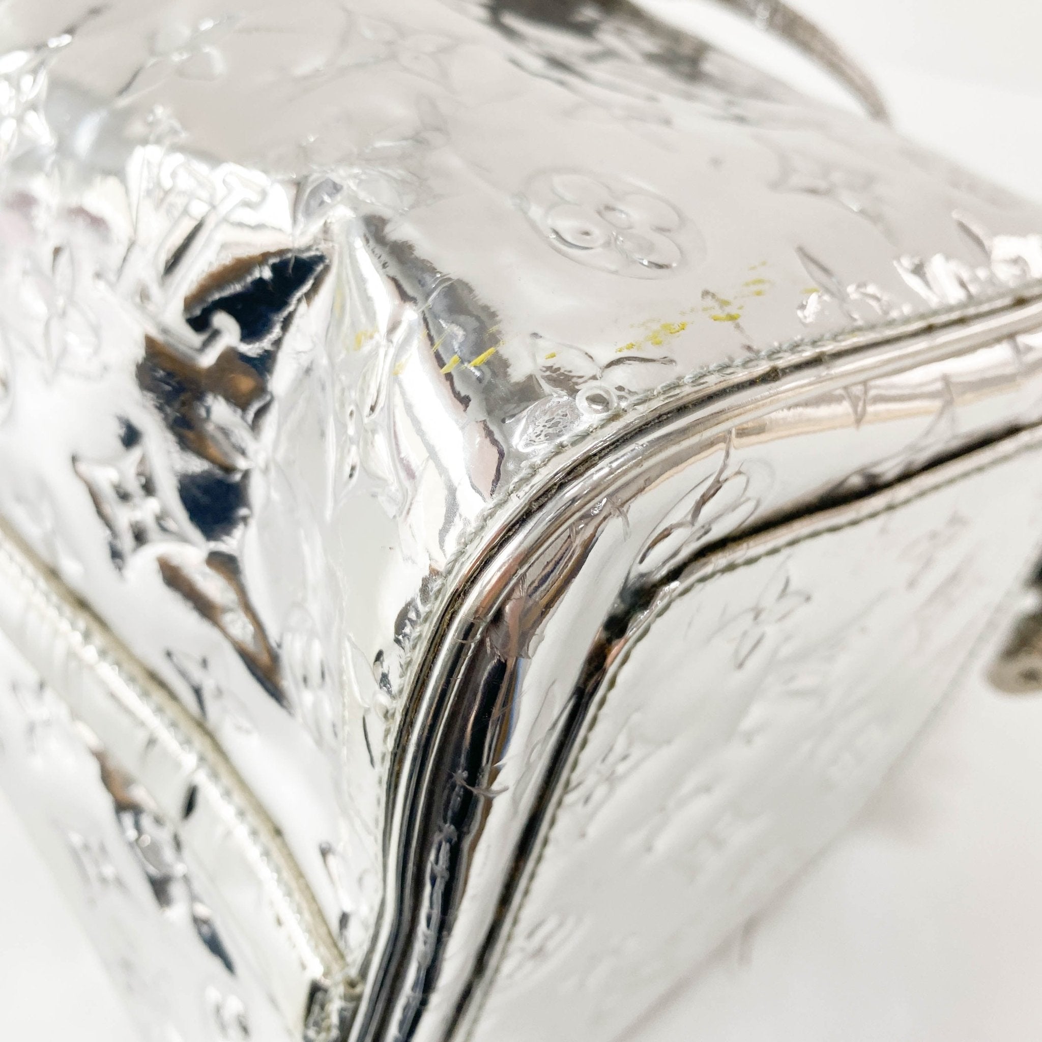 LOUIS VUITTON Louis Vuitton Silver Monogram Mirror Speedy, in , Sold by HIVE PRELOVED - Handle Bags, Shoulder Bags,