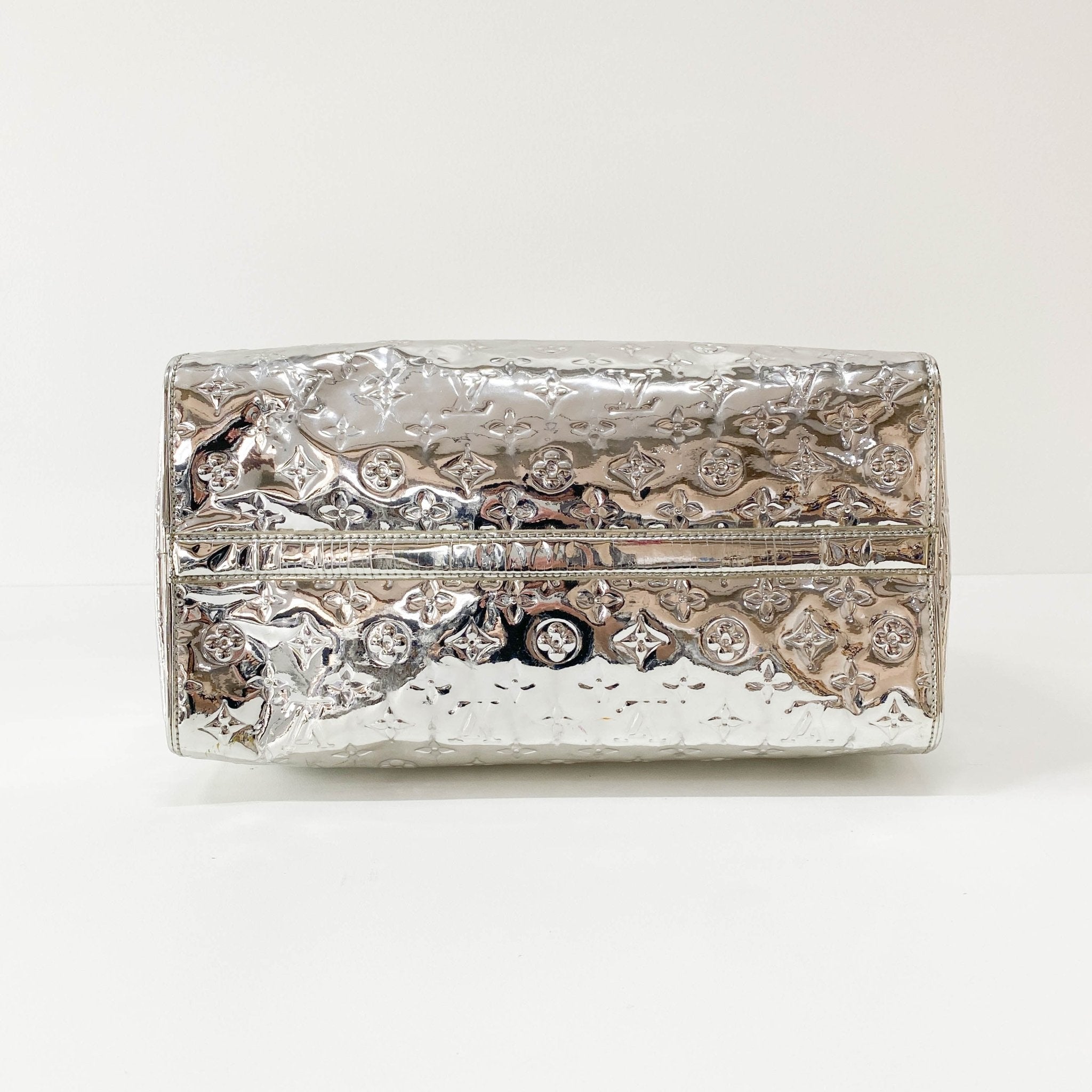 LOUIS VUITTON Louis Vuitton Silver Monogram Mirror Speedy, in , Sold by HIVE PRELOVED - Handle Bags, Shoulder Bags,