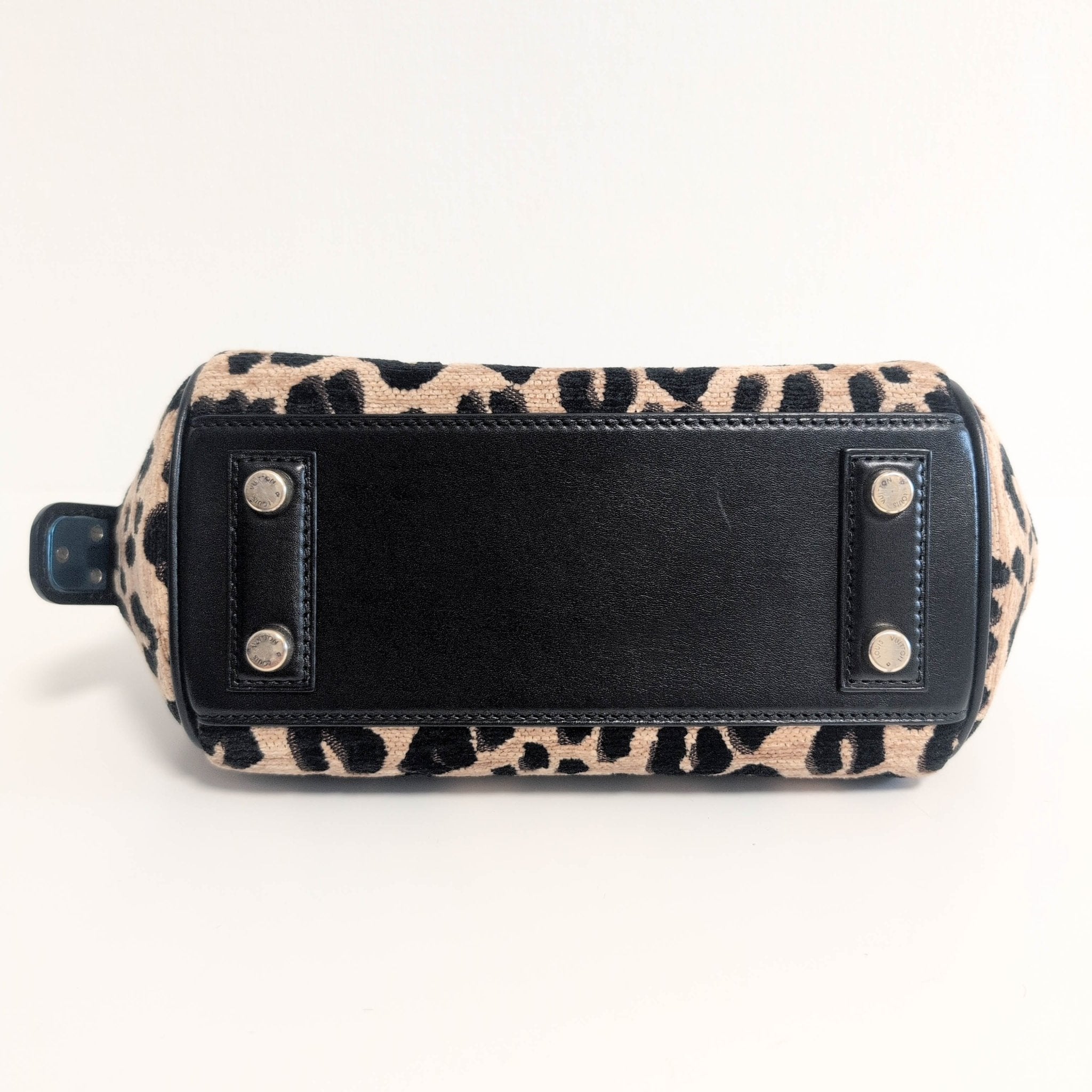 LOUIS VUITTON Louis Vuitton x Stephen Sprouse 2012 Jacquard Leopard Baby Handbag, in , Sold by HIVE PRELOVED - Handle Bags, ,