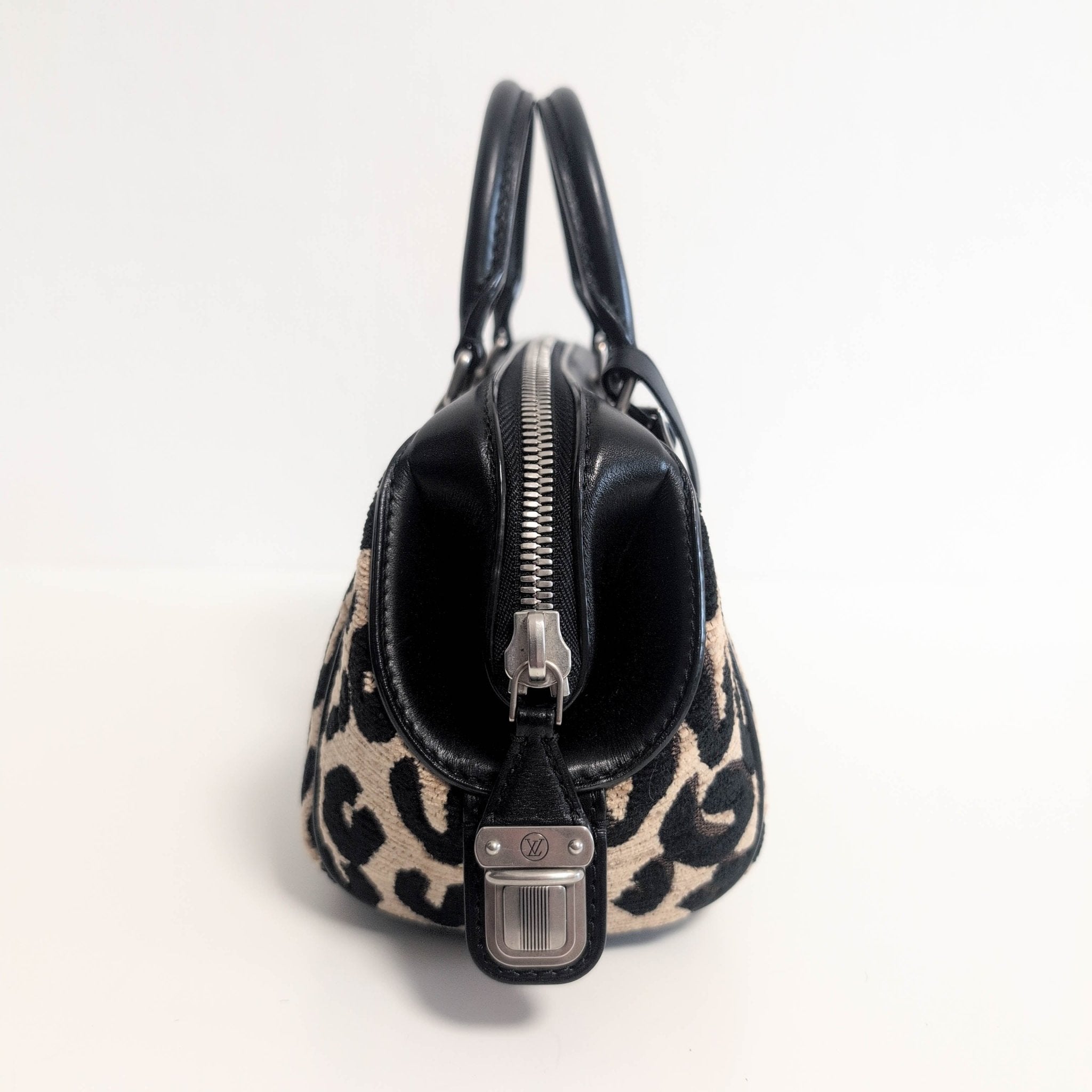 LOUIS VUITTON Louis Vuitton x Stephen Sprouse 2012 Jacquard Leopard Baby Handbag, in , Sold by HIVE PRELOVED - Handle Bags, ,