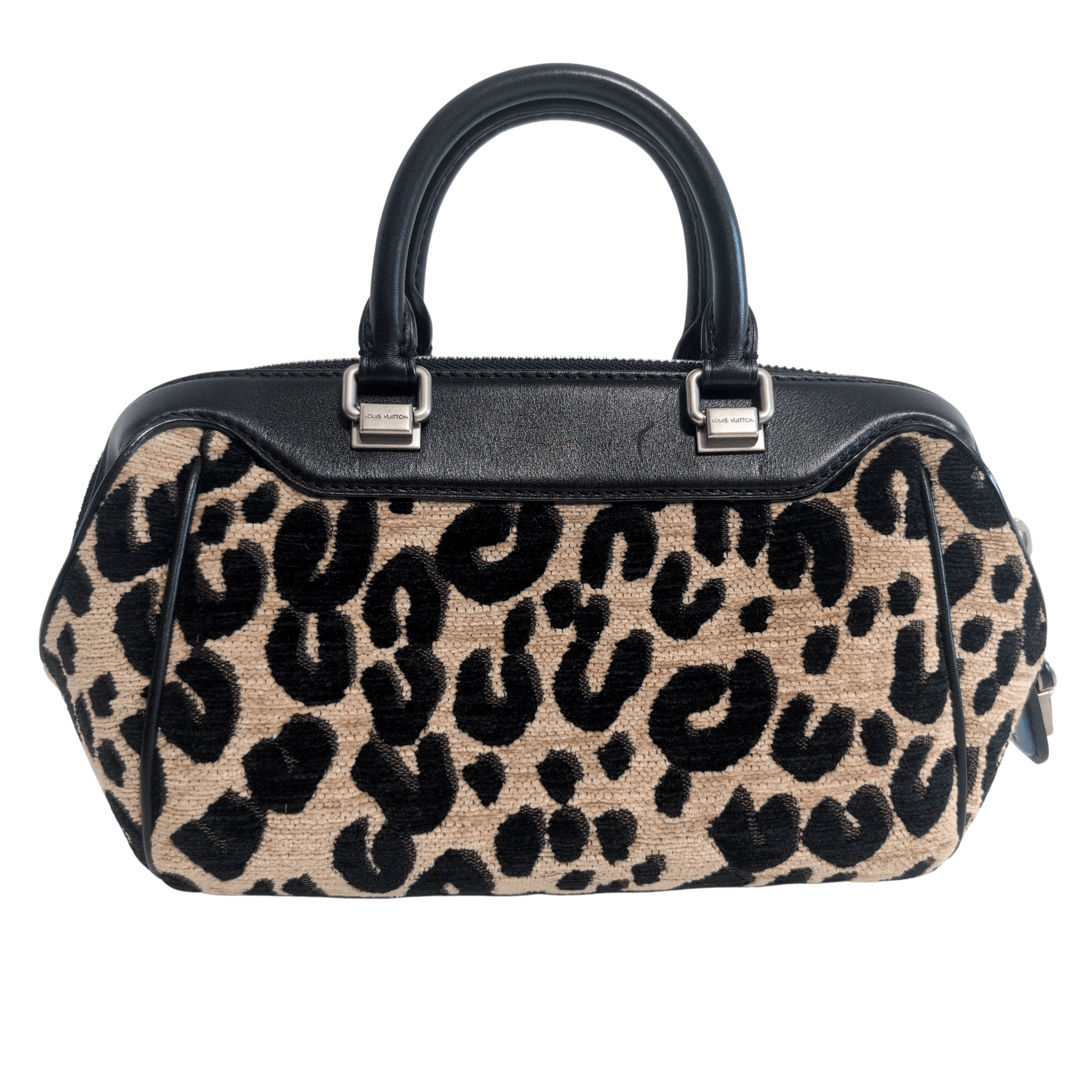 LOUIS VUITTON Louis Vuitton x Stephen Sprouse 2012 Jacquard Leopard Baby Handbag, in , Sold by HIVE PRELOVED - Handle Bags, ,