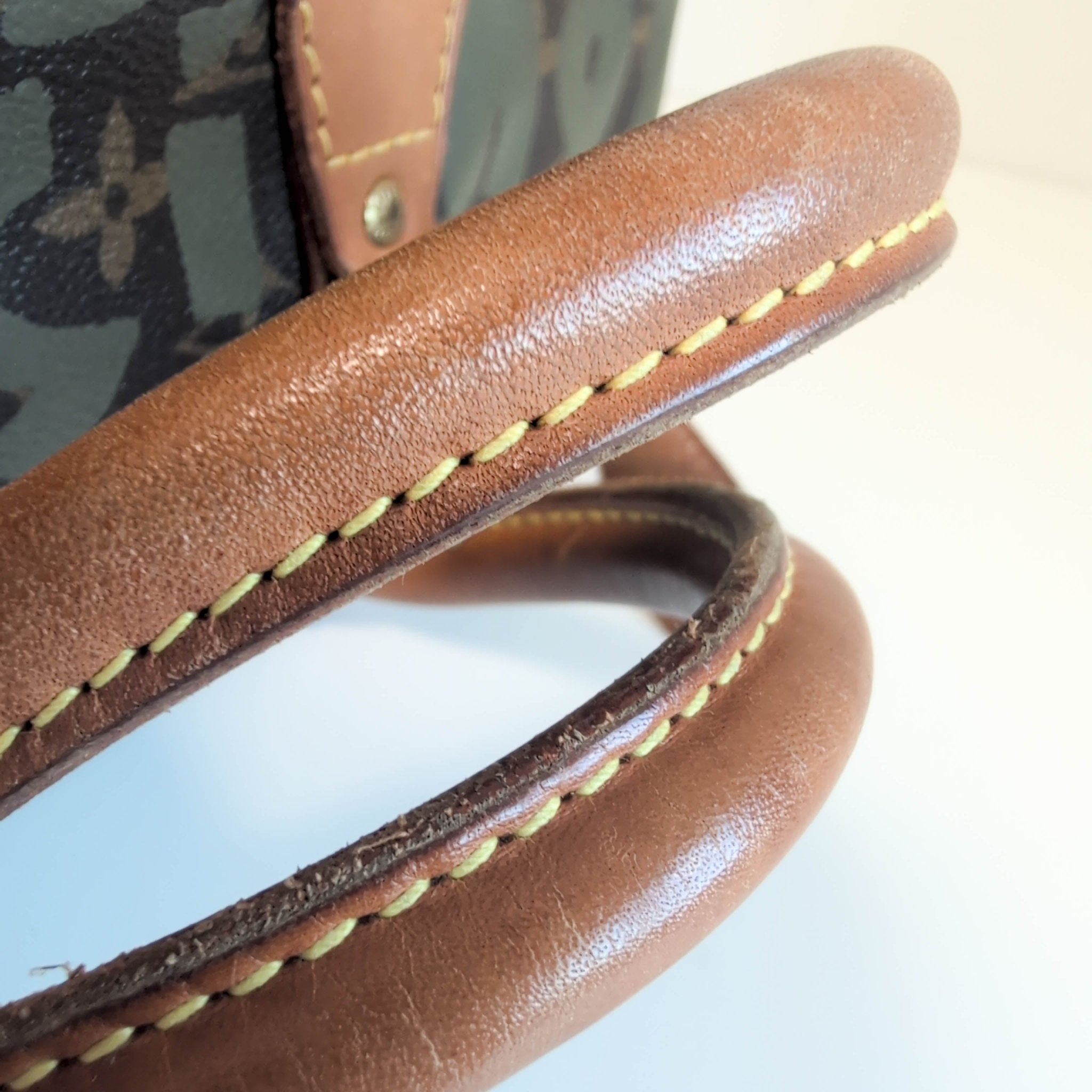 LOUIS VUITTON Louis Vuitton x Stephen Sprouse Monogram Graffiti Speedy 30 Khaki, in , Sold by HIVE PRELOVED - Handle Bags, ,