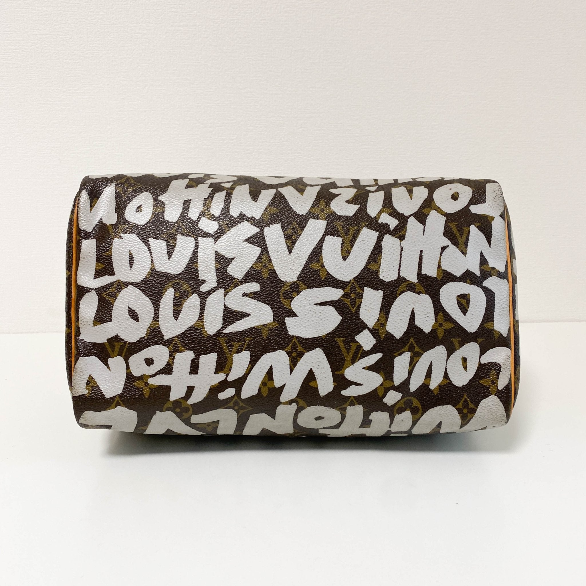 LOUIS VUITTON Louis Vuitton x Stephen Sprouse Monogram Graffiti Speedy 30 White, in , Sold by HIVE PRELOVED - Handle Bags, ,