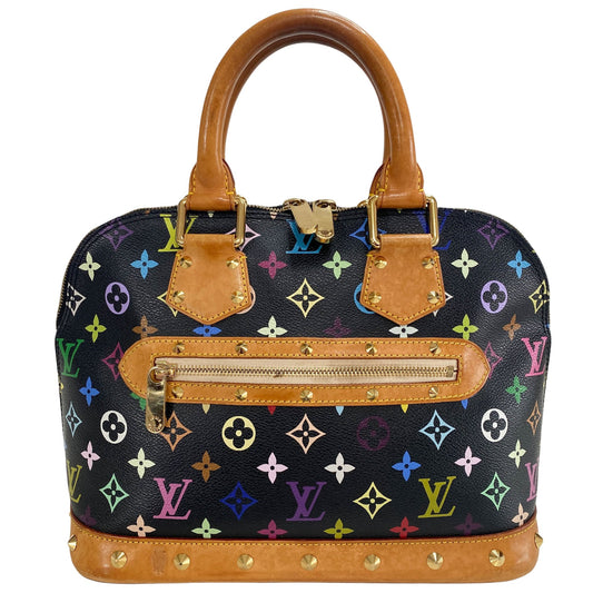 LOUIS VUITTON Louis Vuitton x Takashi Murakami Alma Multicolor Monogram Handbag, in , Sold by HIVE PRELOVED - Handle Bags, ,