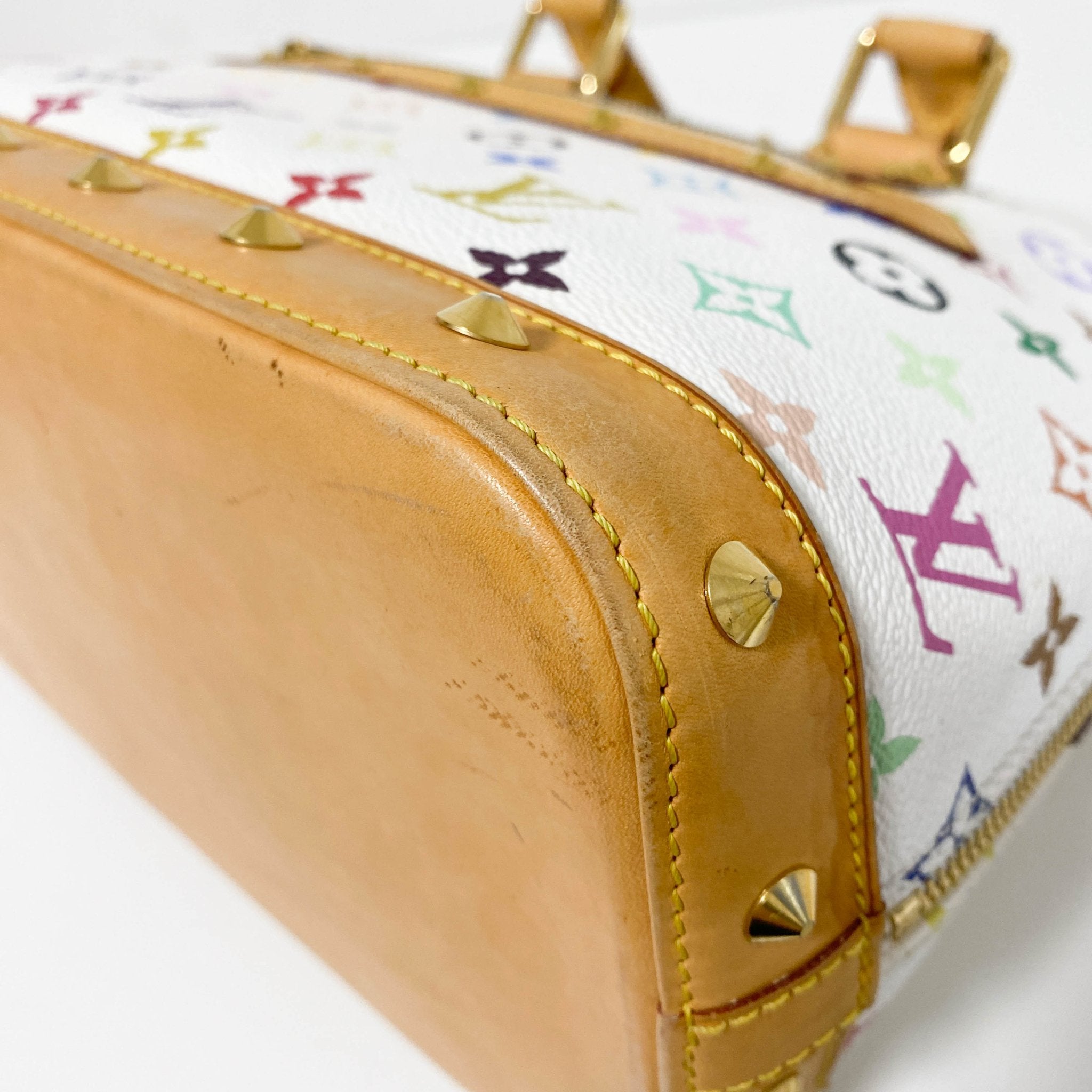 LOUIS VUITTON Louis Vuitton x Takashi Murakami Alma Multicolor Monogram, in , Sold by HIVE PRELOVED - Handle Bags, ,