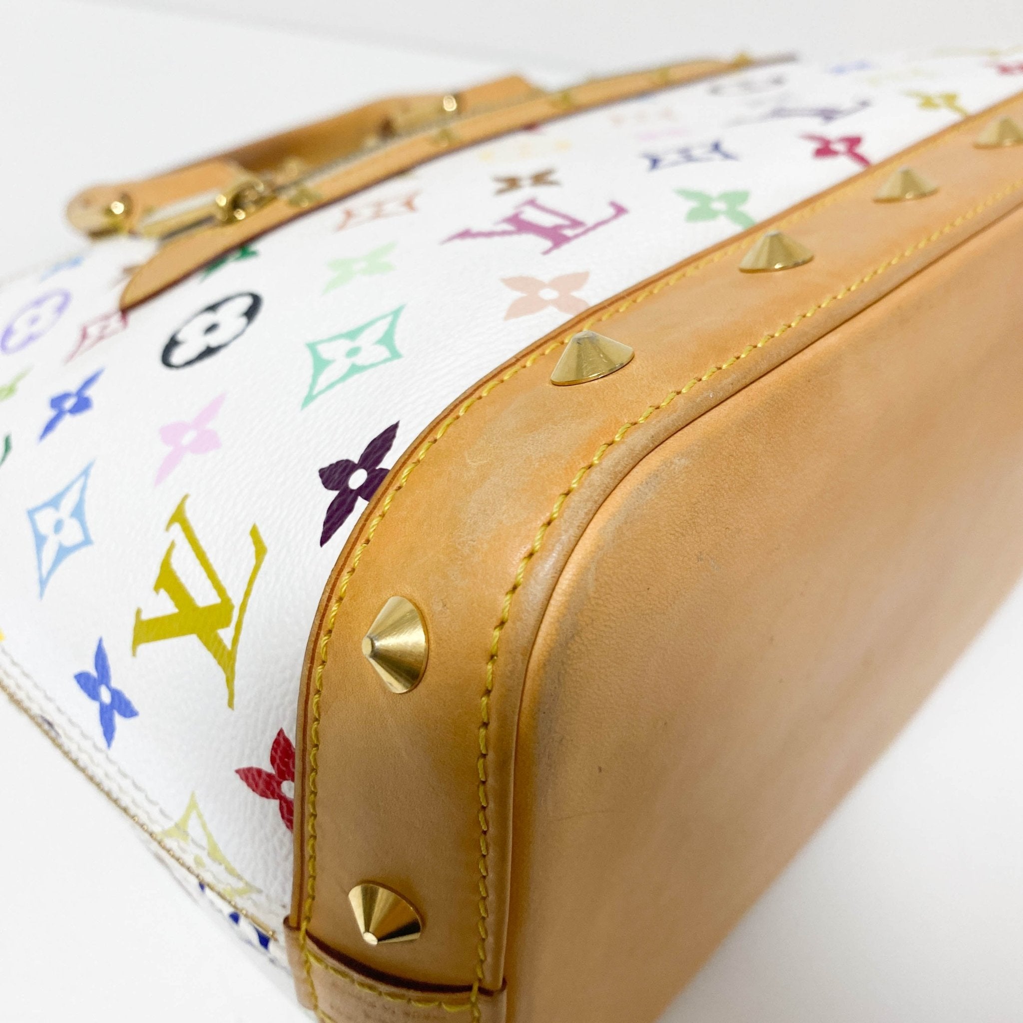 LOUIS VUITTON Louis Vuitton x Takashi Murakami Alma Multicolor Monogram, in , Sold by HIVE PRELOVED - Handle Bags, ,