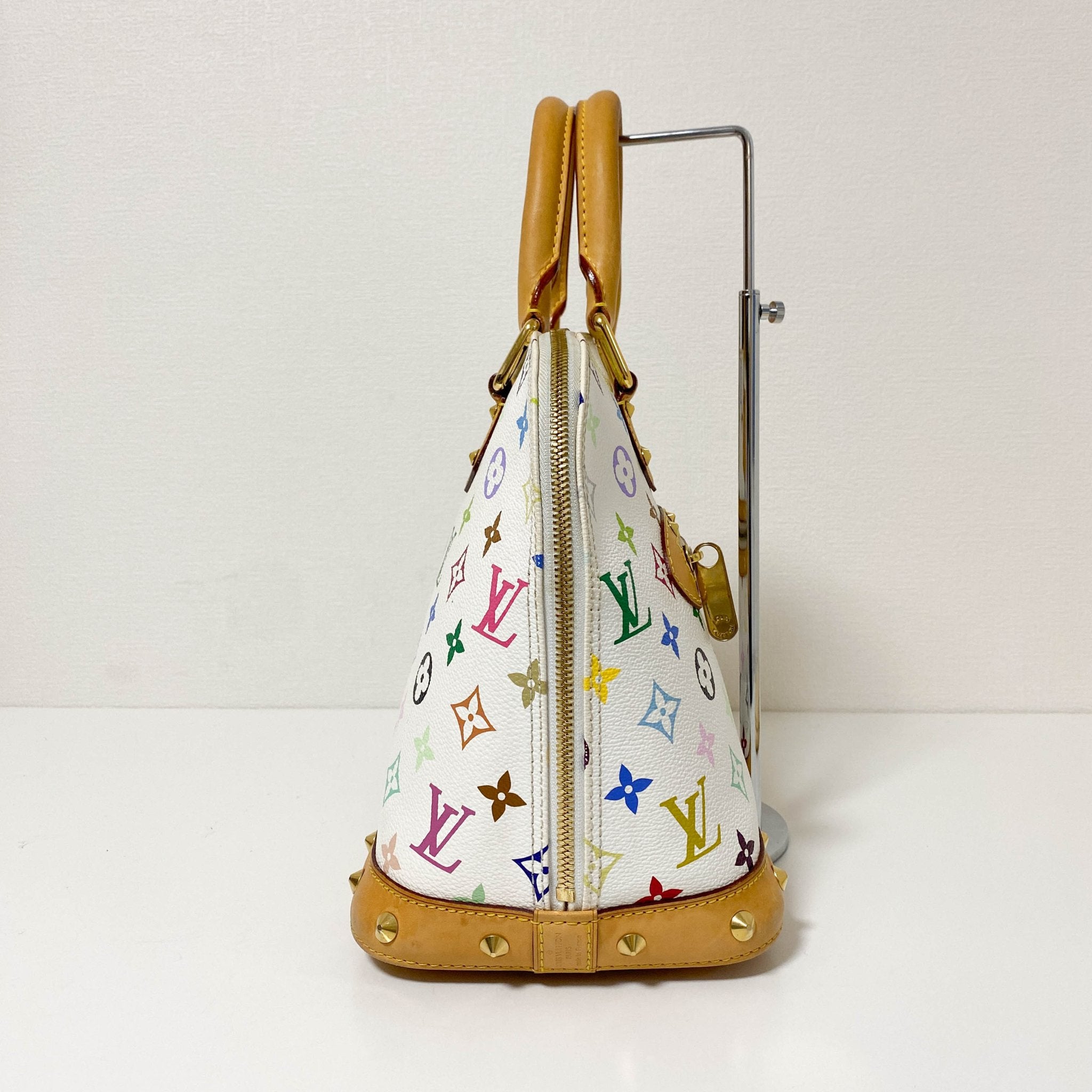 LOUIS VUITTON Louis Vuitton x Takashi Murakami Alma Multicolor Monogram, in , Sold by HIVE PRELOVED - Handle Bags, ,