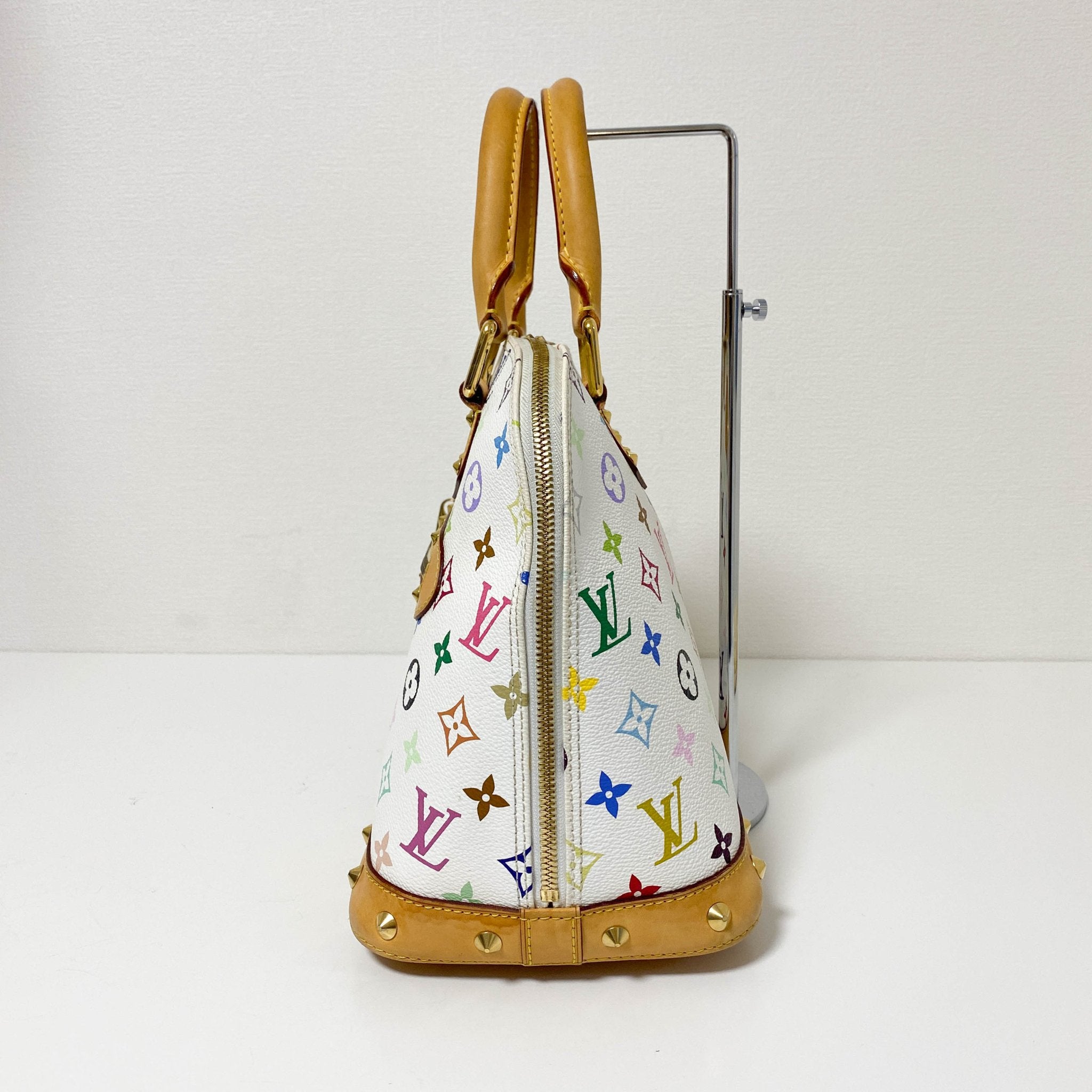 LOUIS VUITTON Louis Vuitton x Takashi Murakami Alma Multicolor Monogram, in , Sold by HIVE PRELOVED - Handle Bags, ,