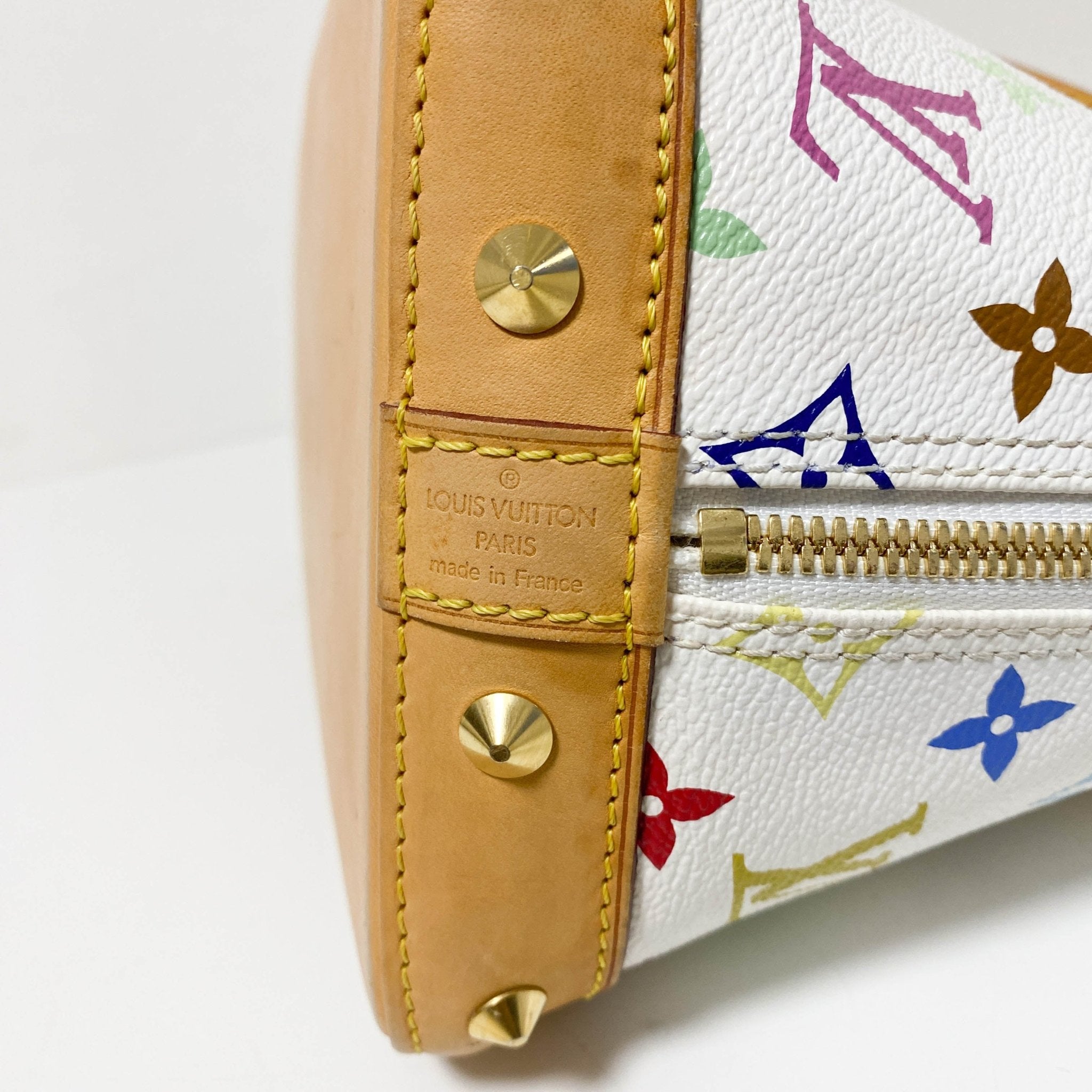LOUIS VUITTON Louis Vuitton x Takashi Murakami Alma Multicolor Monogram, in , Sold by HIVE PRELOVED - Handle Bags, ,