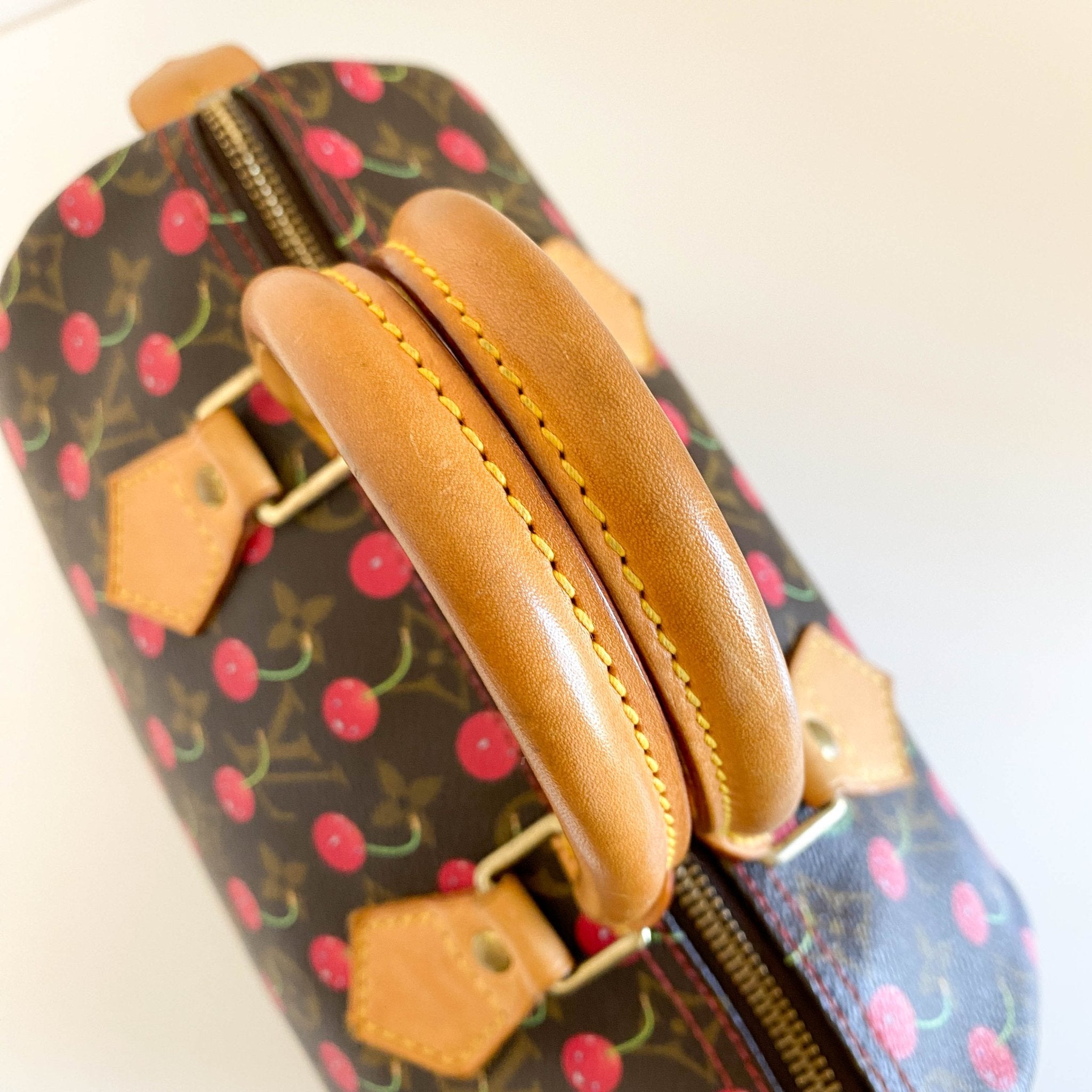 LOUIS VUITTON Louis Vuitton x Takashi Murakami Monogram Cherry Speedy 25, in , Sold by HIVE PRELOVED - Handle Bags, ,