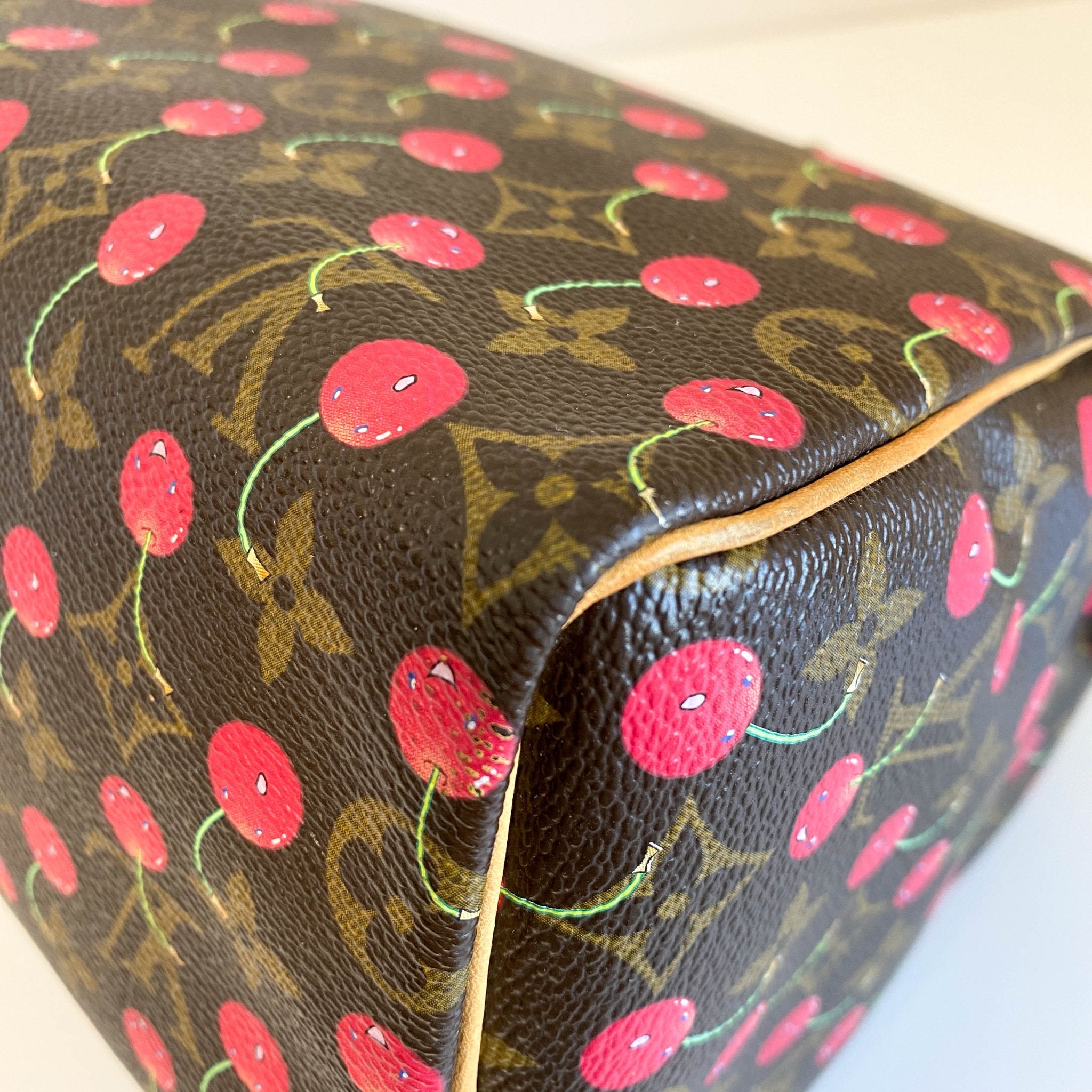 LOUIS VUITTON Louis Vuitton x Takashi Murakami Monogram Cherry Speedy 25, in , Sold by HIVE PRELOVED - Handle Bags, ,