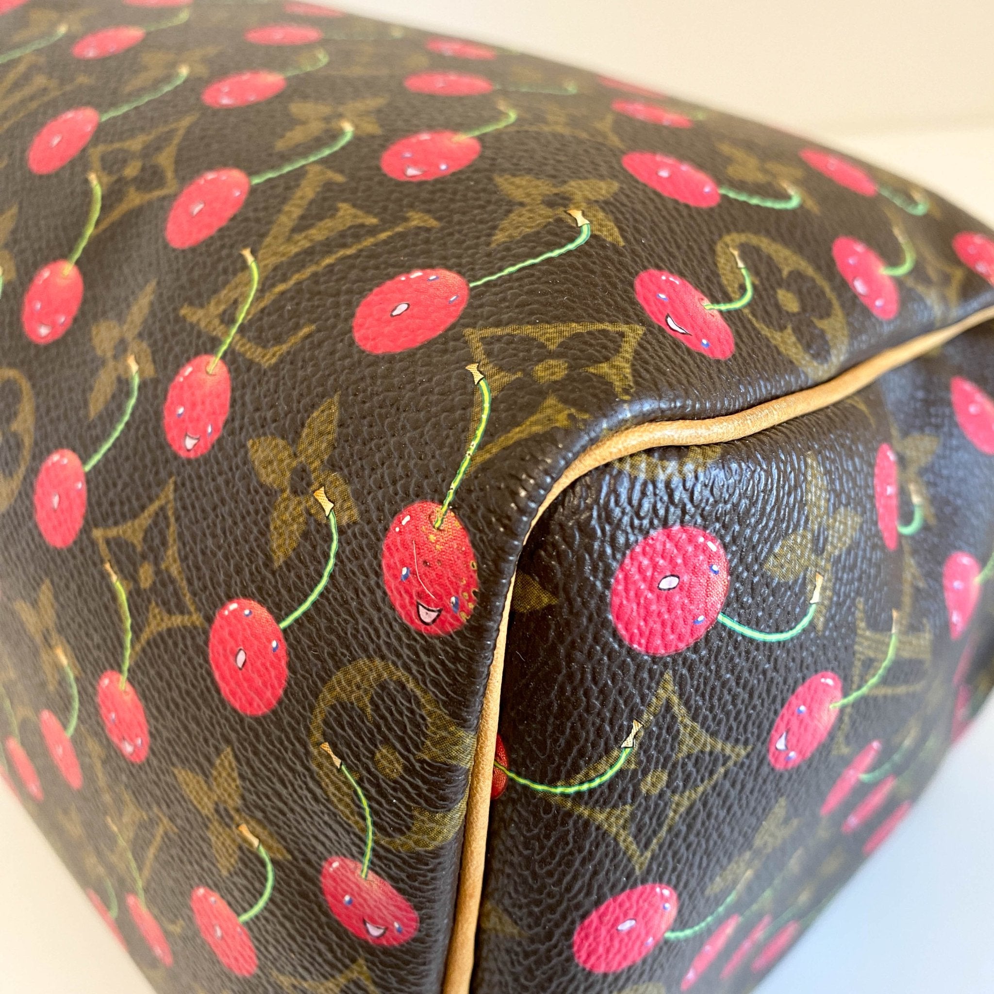 LOUIS VUITTON Louis Vuitton x Takashi Murakami Monogram Cherry Speedy 25, in , Sold by HIVE PRELOVED - Handle Bags, ,