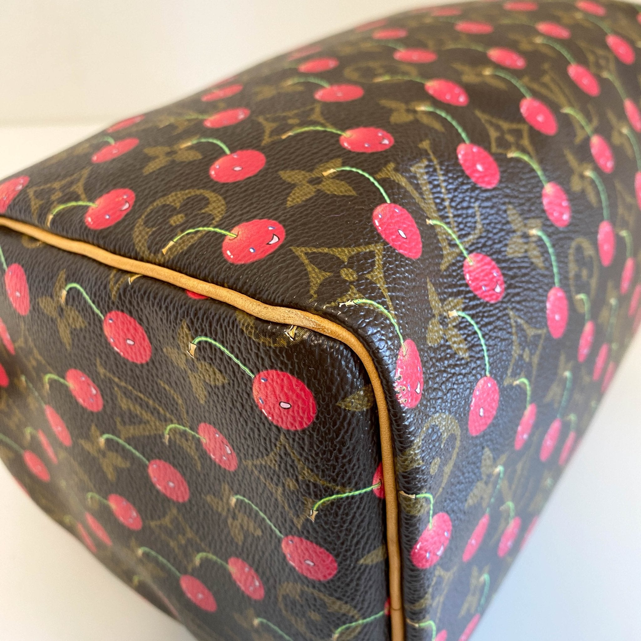 LOUIS VUITTON Louis Vuitton x Takashi Murakami Monogram Cherry Speedy 25, in , Sold by HIVE PRELOVED - Handle Bags, ,