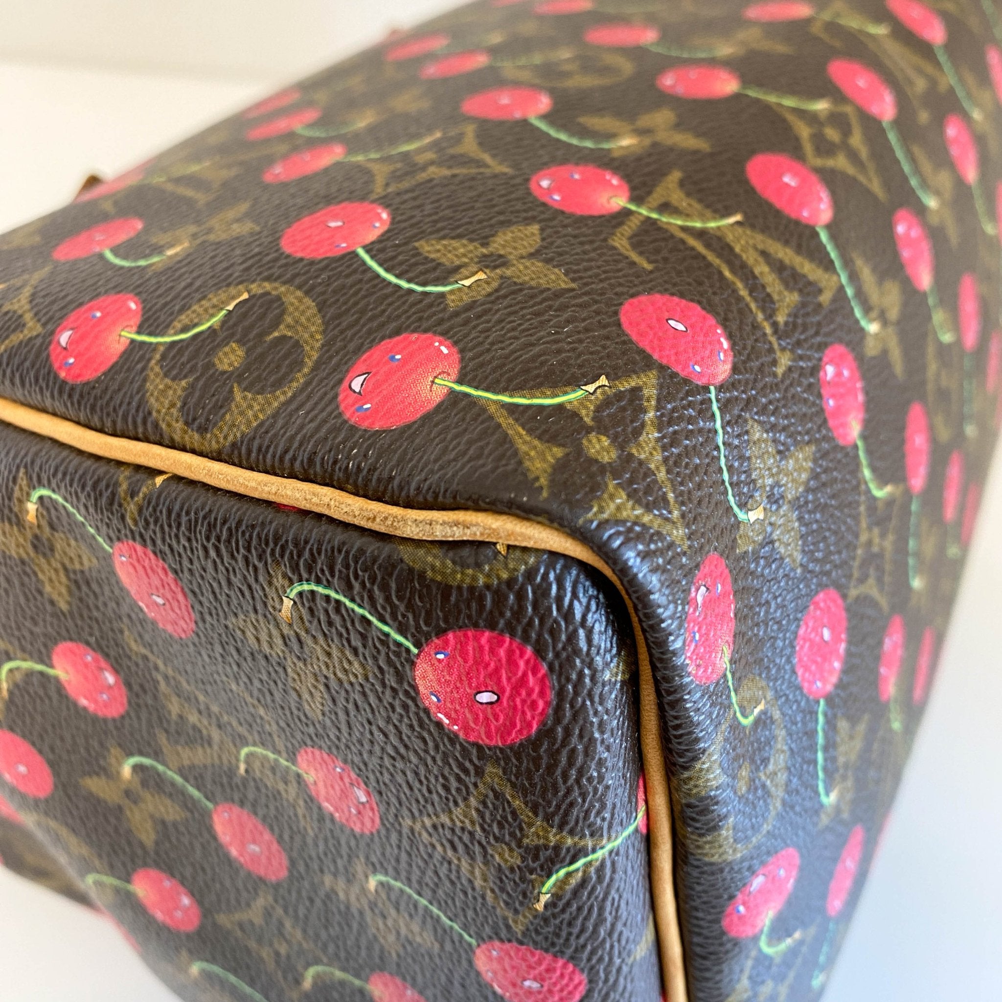 LOUIS VUITTON Louis Vuitton x Takashi Murakami Monogram Cherry Speedy 25, in , Sold by HIVE PRELOVED - Handle Bags, ,