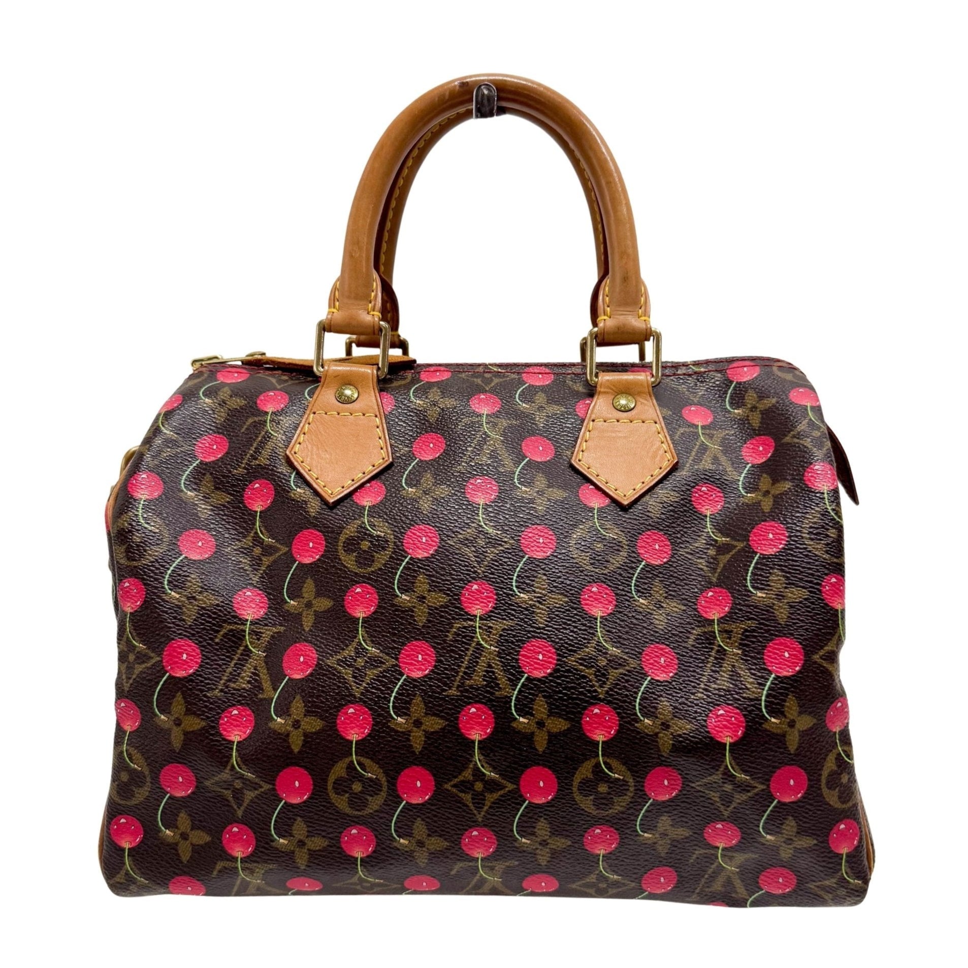 LOUIS VUITTON Louis Vuitton x Takashi Murakami Monogram Cherry Speedy 25, in , Sold by HIVE PRELOVED - Handle Bags, ,
